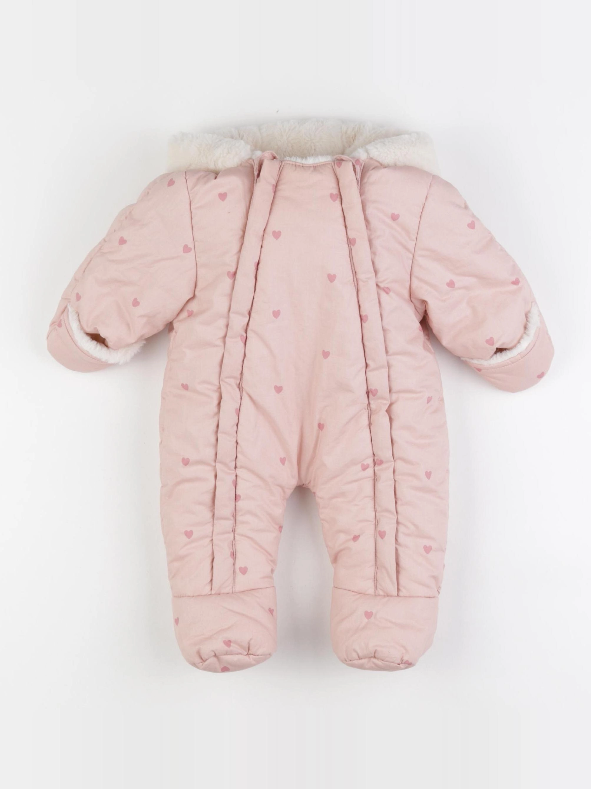 Vertbaudet - combi-pilote rose - 1 mois