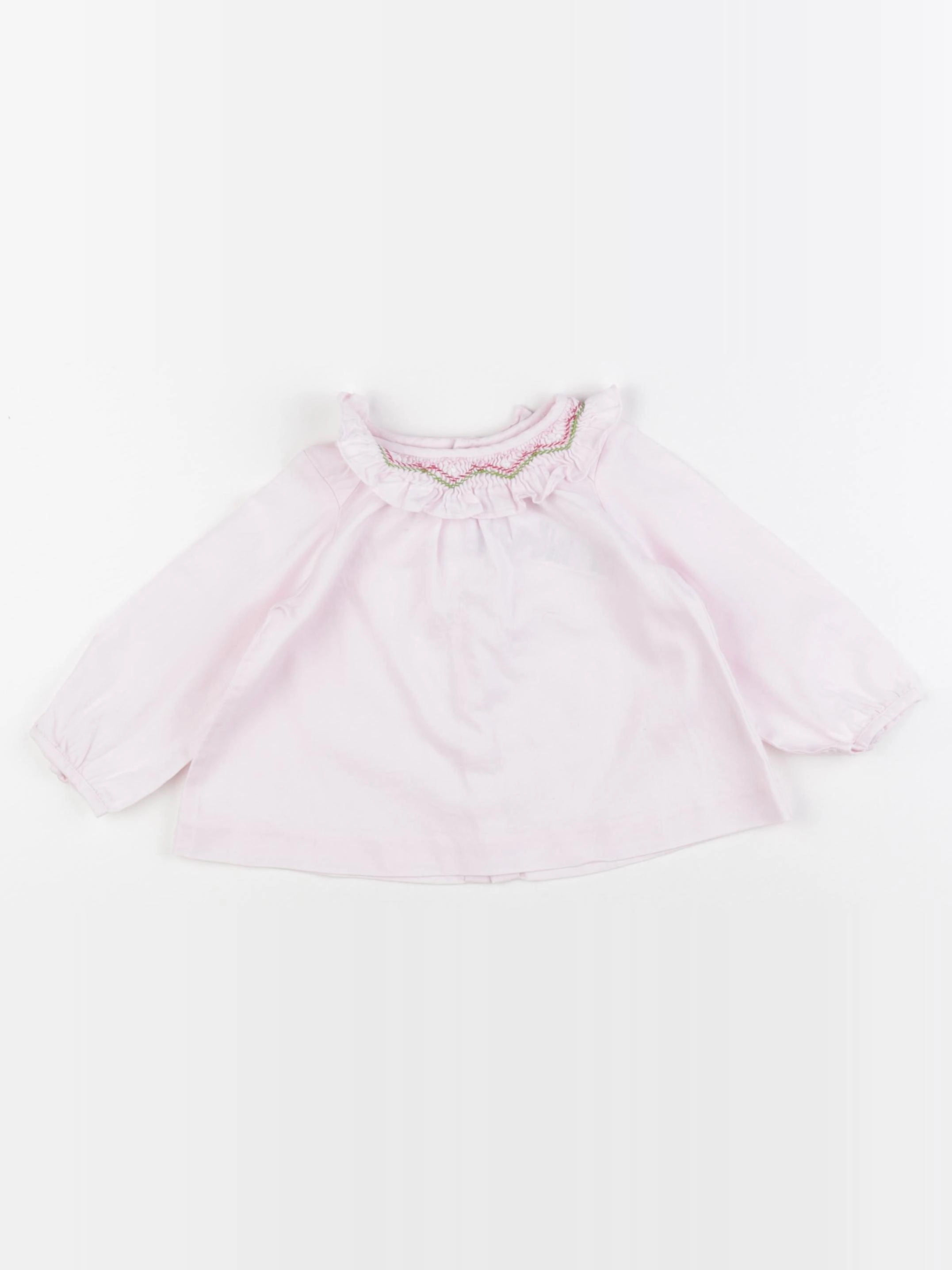 Jacadi - blouse rose - 12 mois