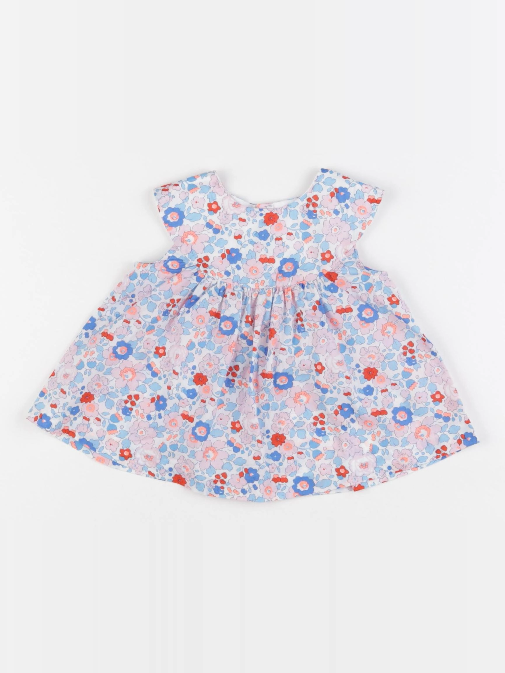 Jacadi - blouse liberty multicolore - 12 mois