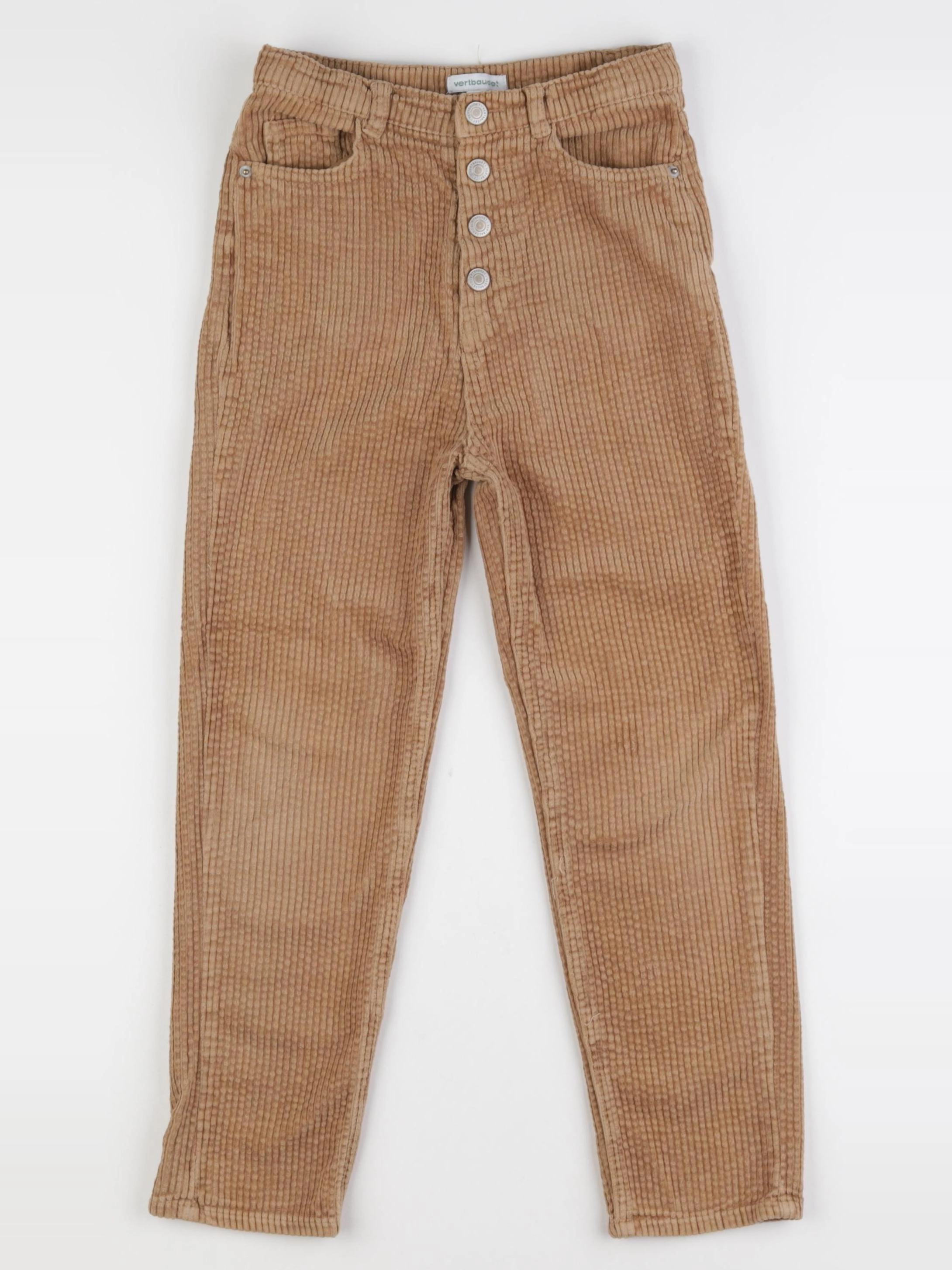 Vertbaudet - pantalon marron - 8 ans