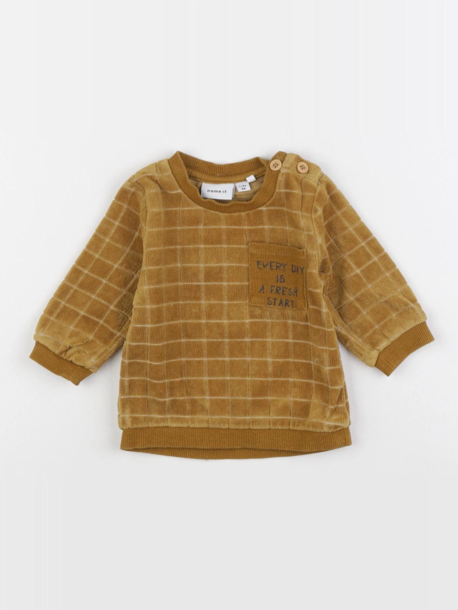 Name it - sweat éponge - 1 mois