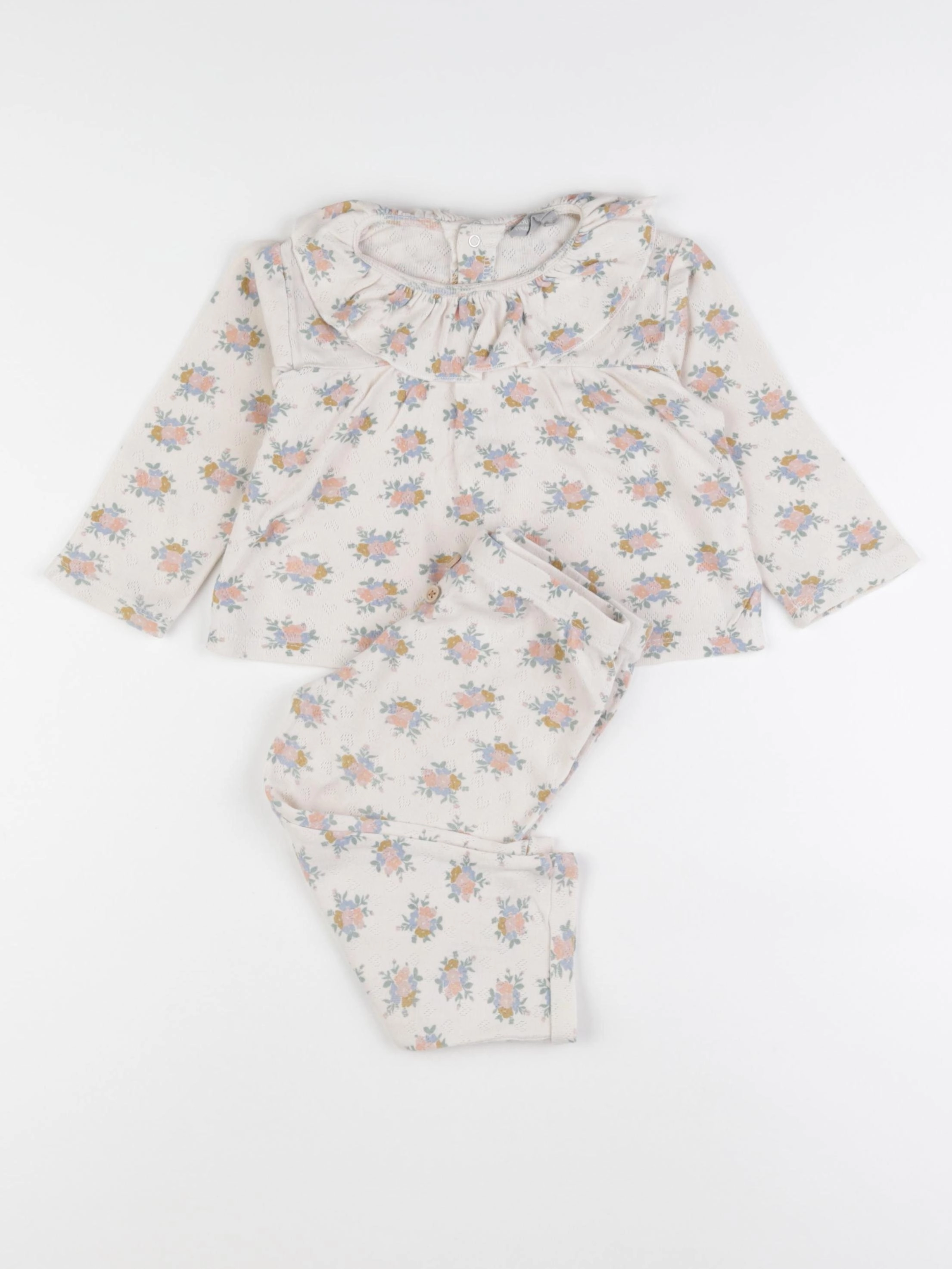 Boutchou - pyjama coton beige - 24 mois