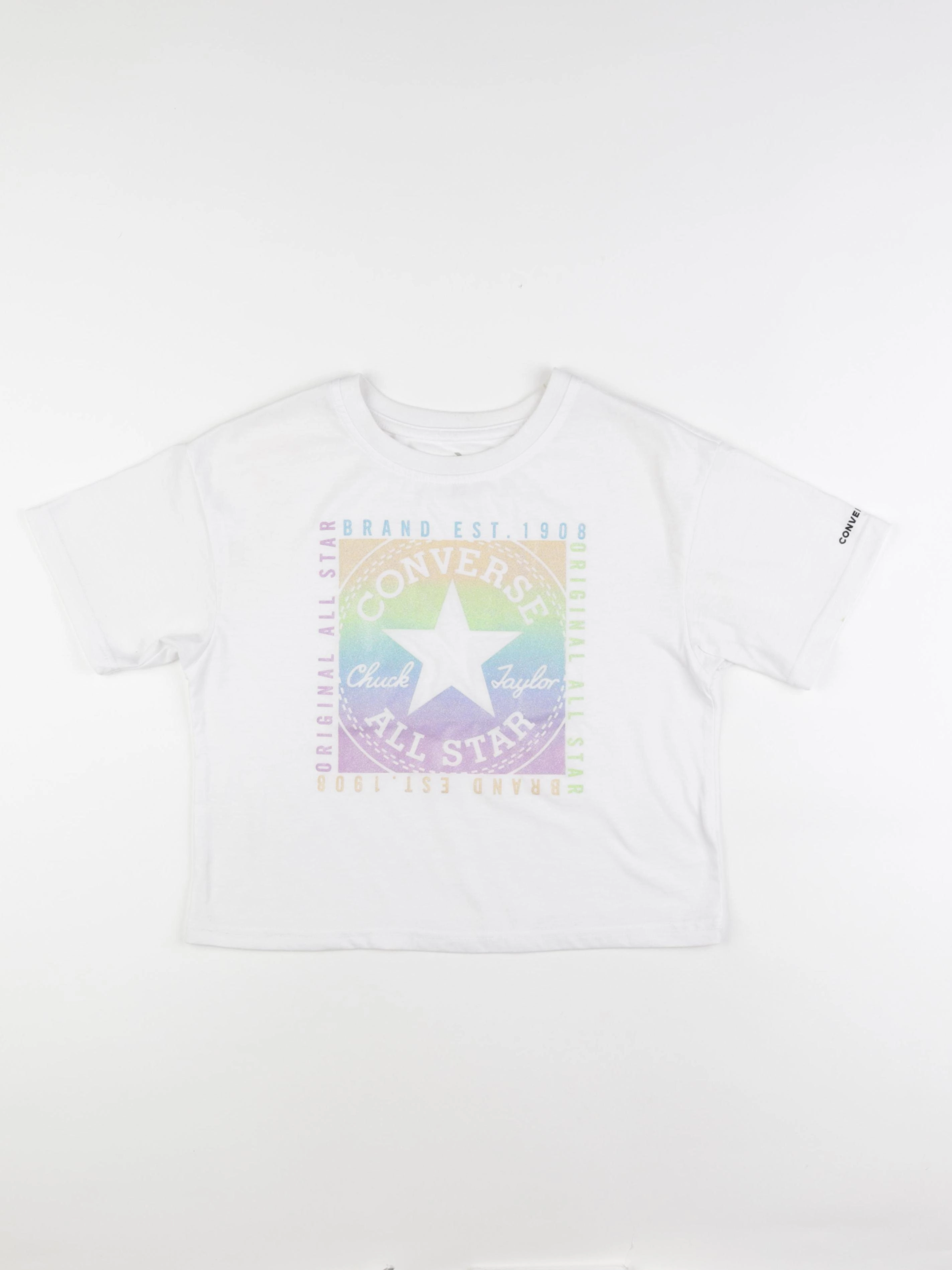 Converse - tee-shirt blanc - 10/12 ans