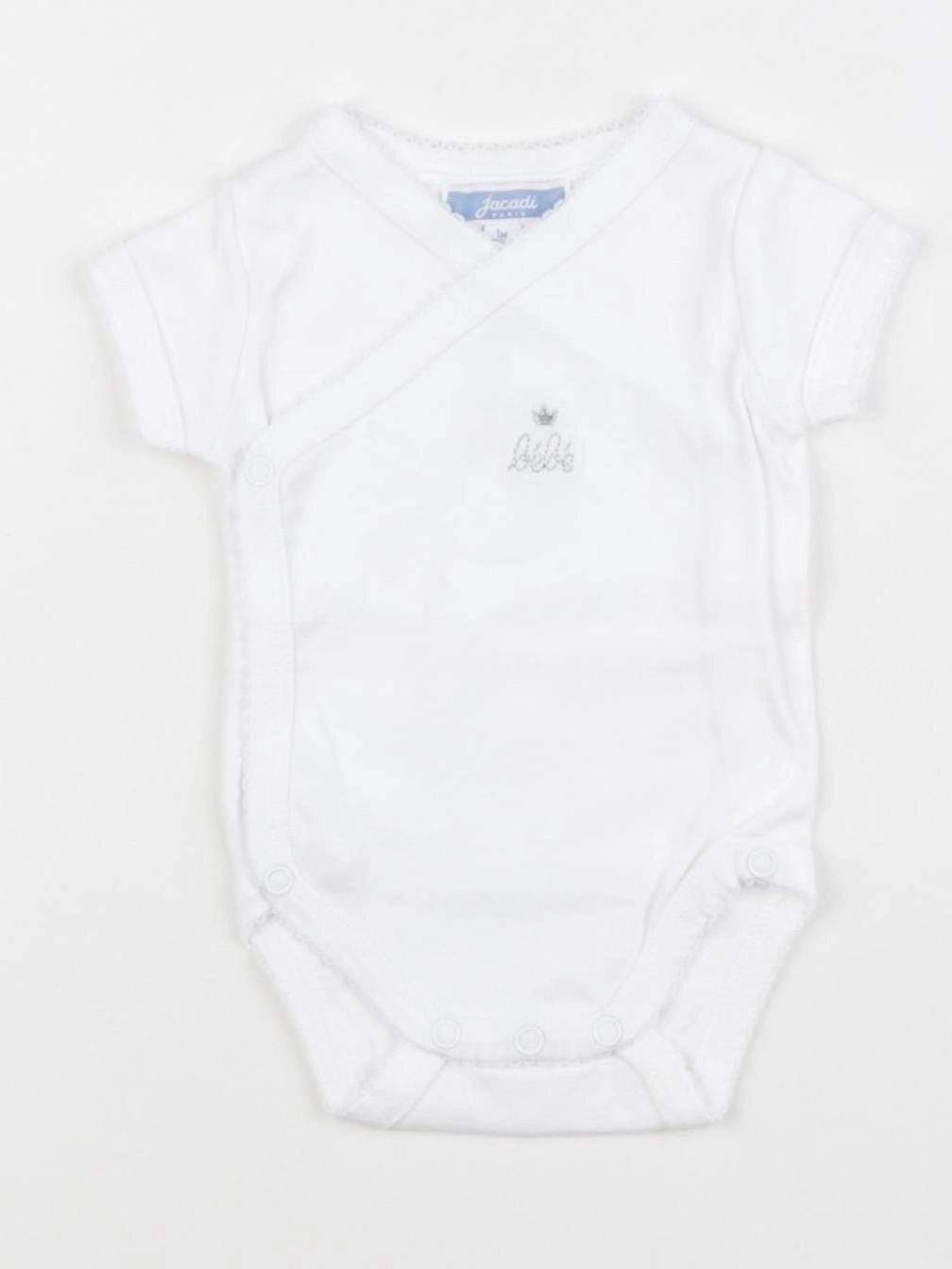 Jacadi - body blanc - 1 mois