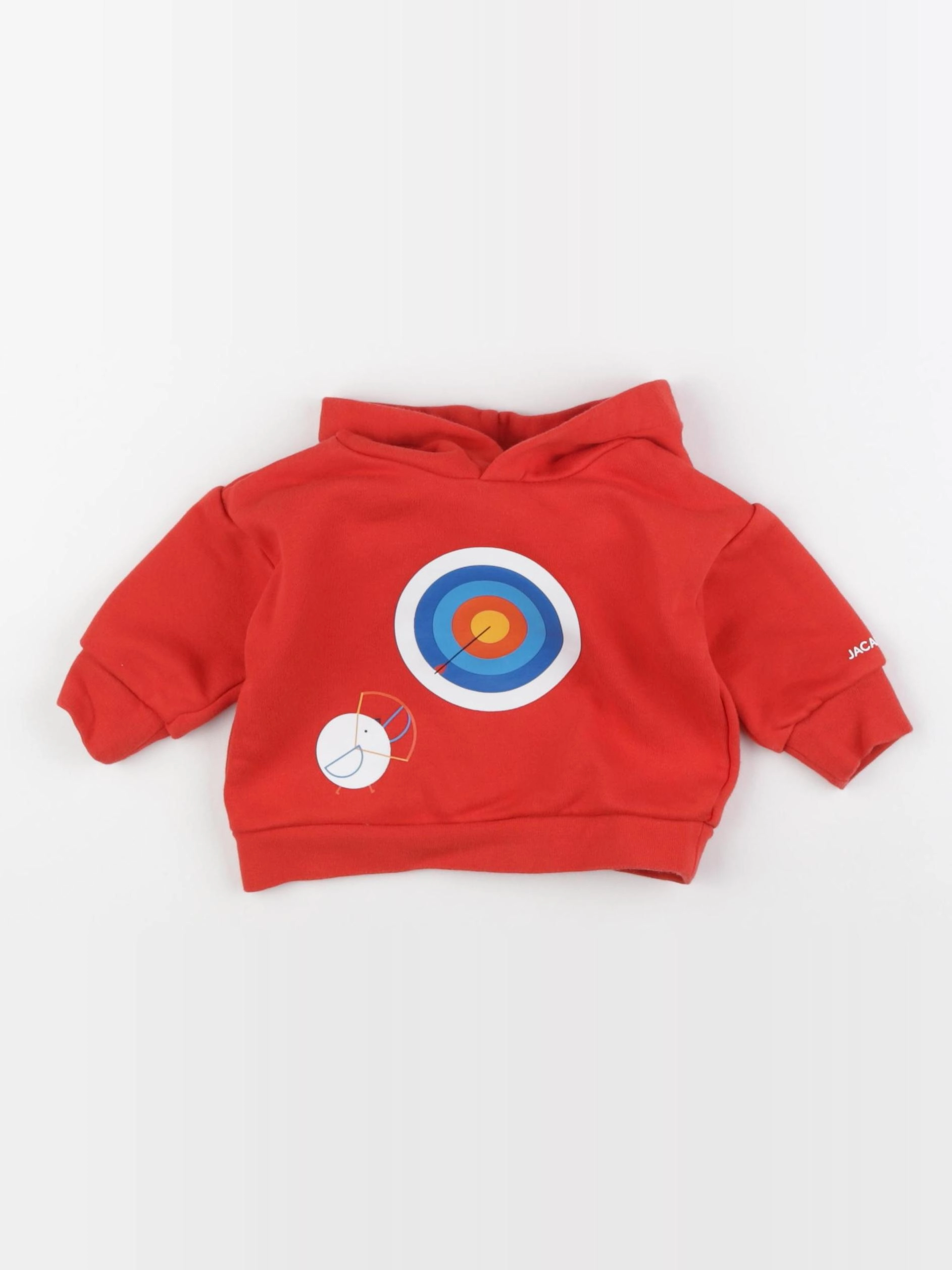 Jacadi - sweat rouge - 6 mois