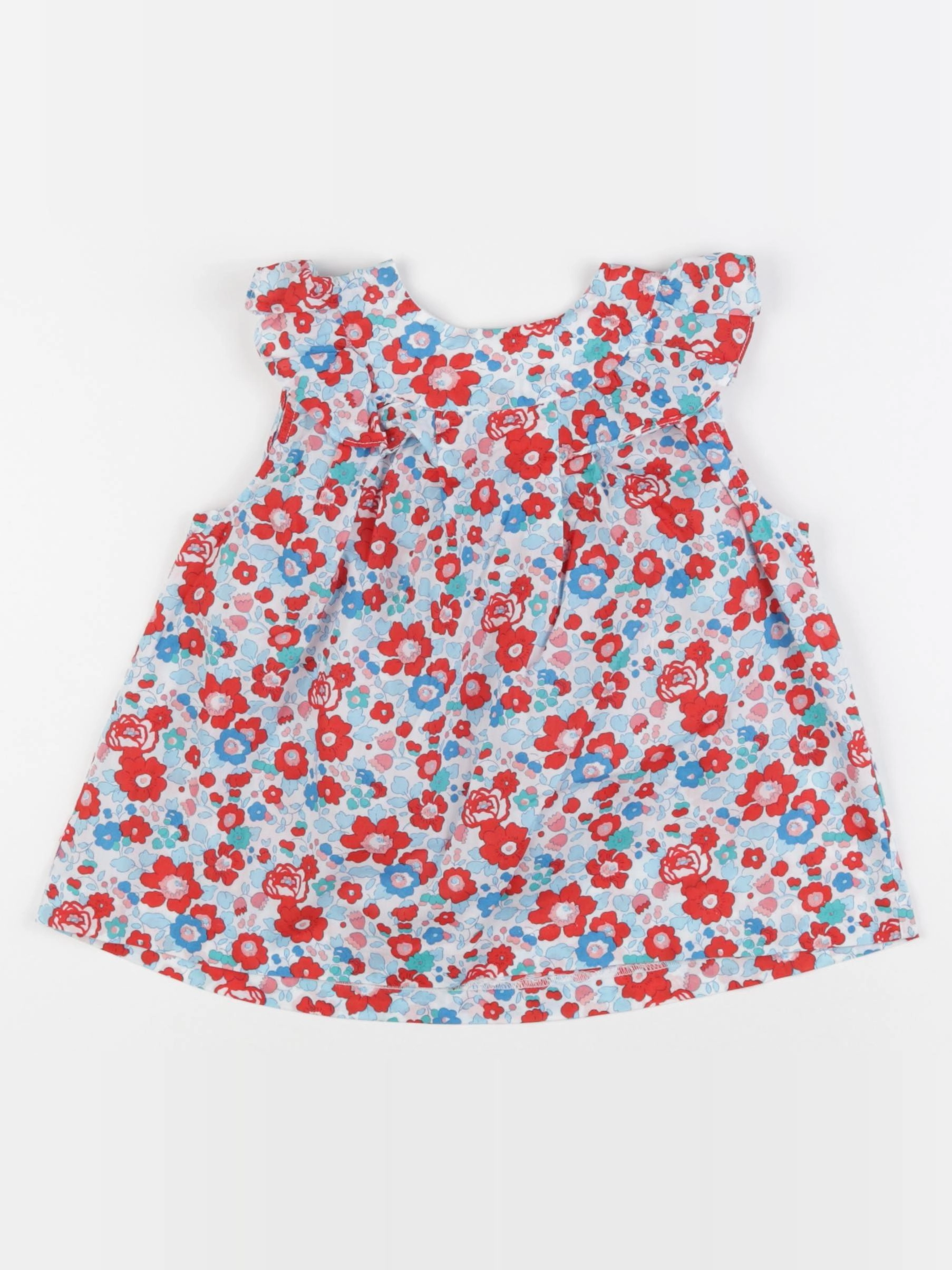 Jacadi - blouse liberty multicolore - 4 ans