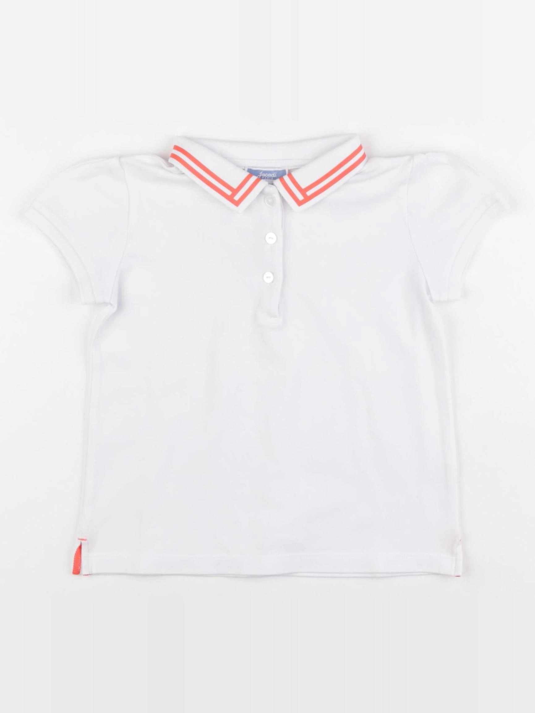 Jacadi - polo blanc - 6 ans