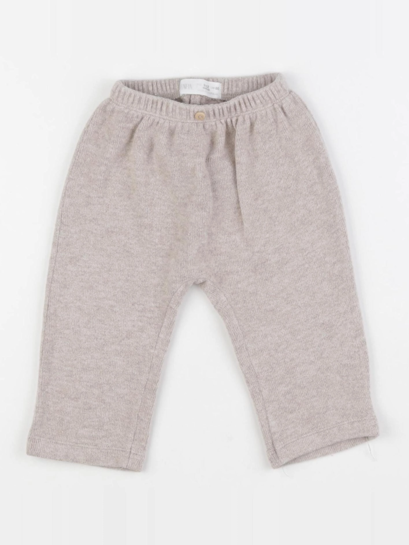 Zara - legging beige - 9/12 mois