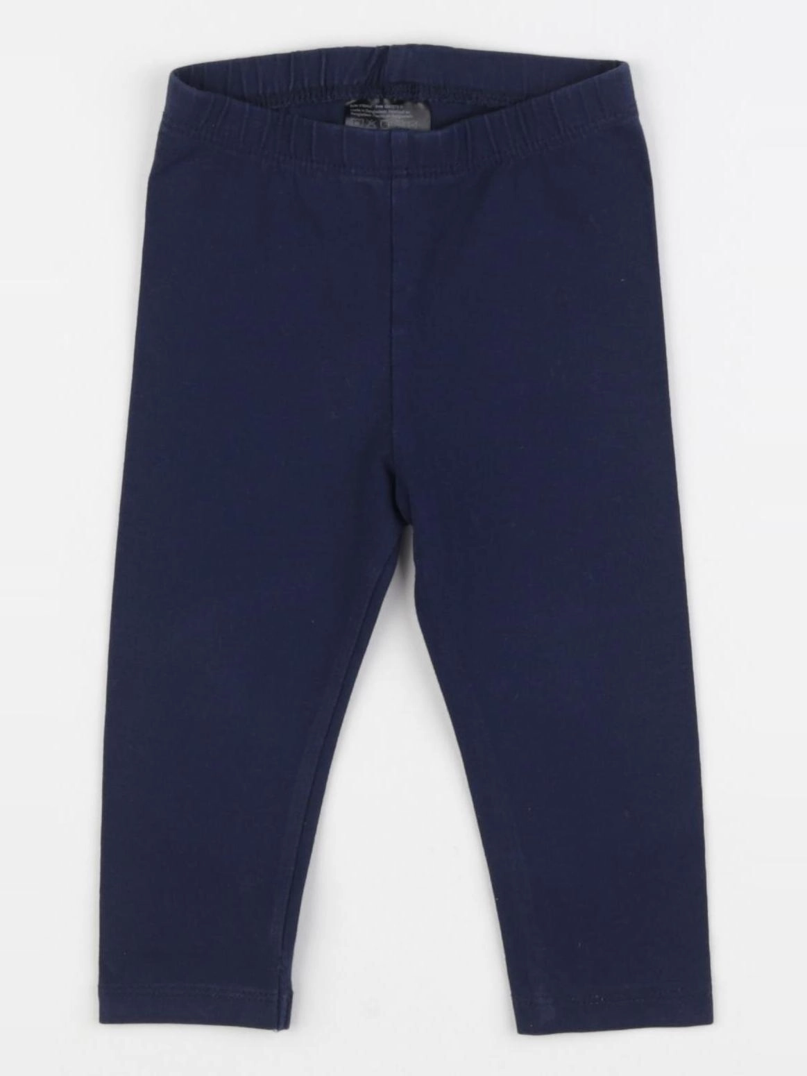 H&M - legging bleu - 6/9 mois