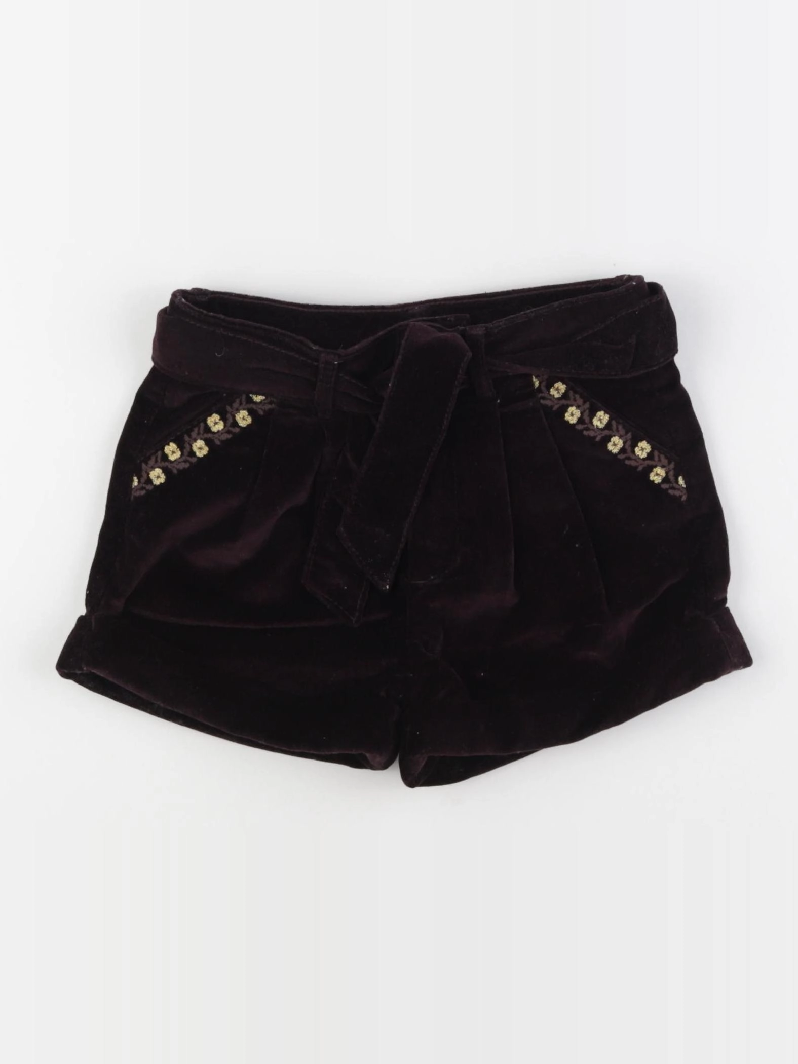 Vertbaudet - short violet - 4 ans