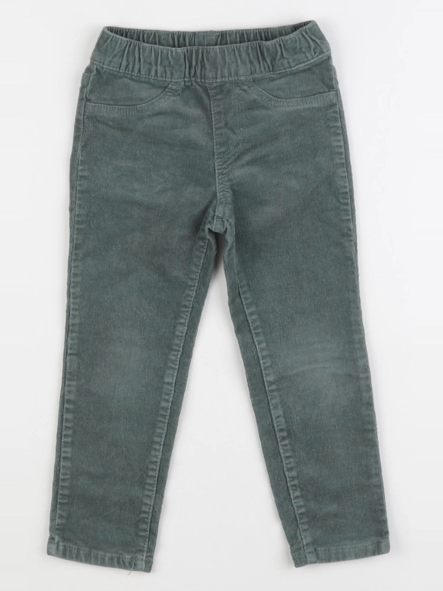 H&M - jegging vert - 18/24 mois