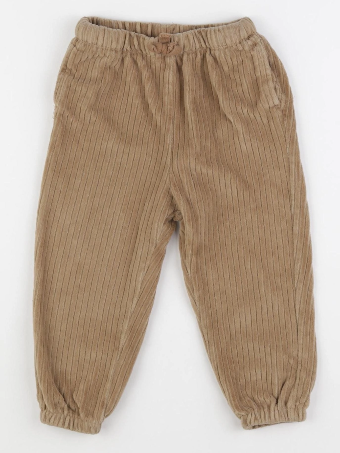 H&M - pantalon marron - 12/18 mois