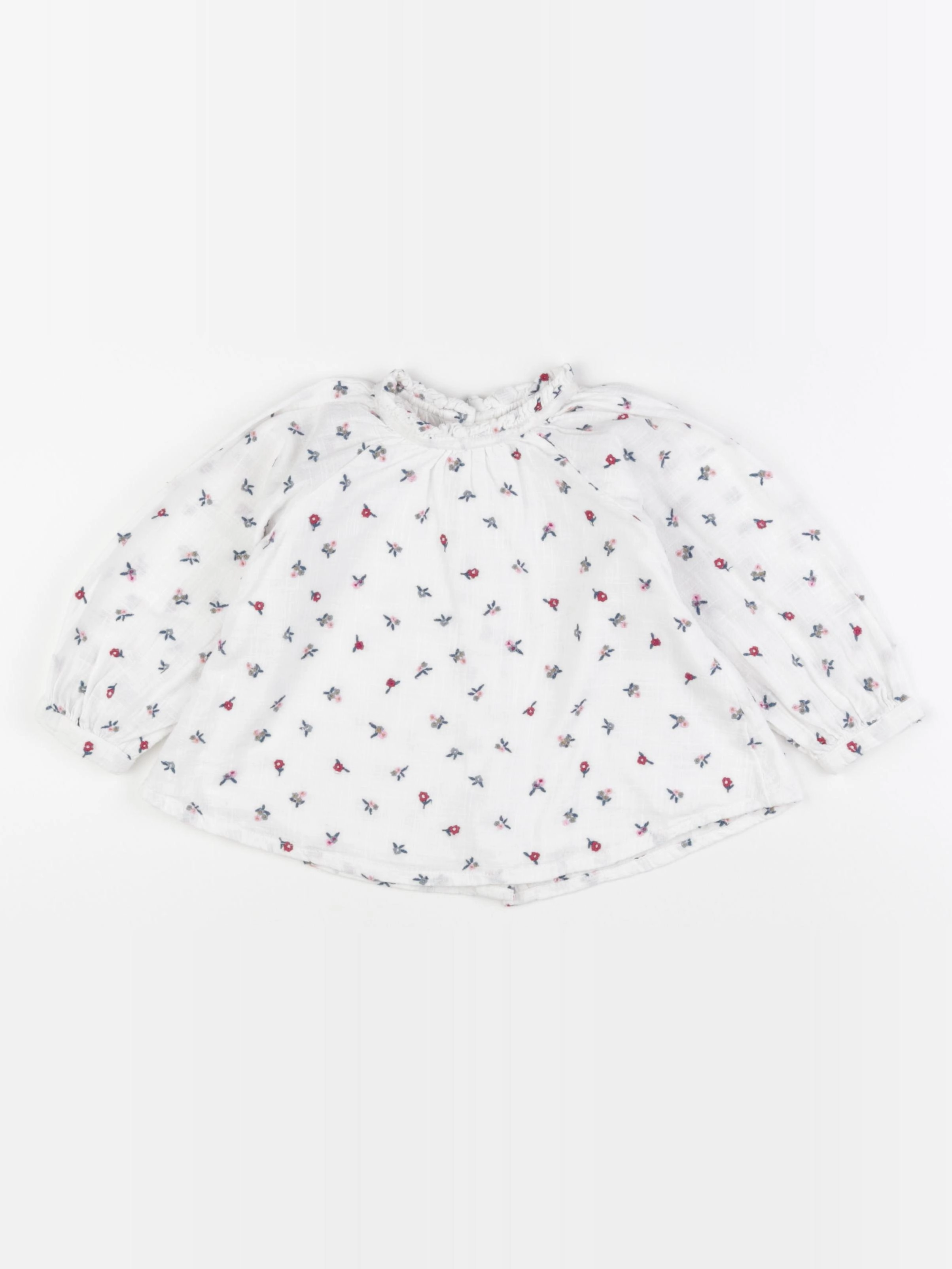 Vertbaudet - blouse blanc - 2 ans