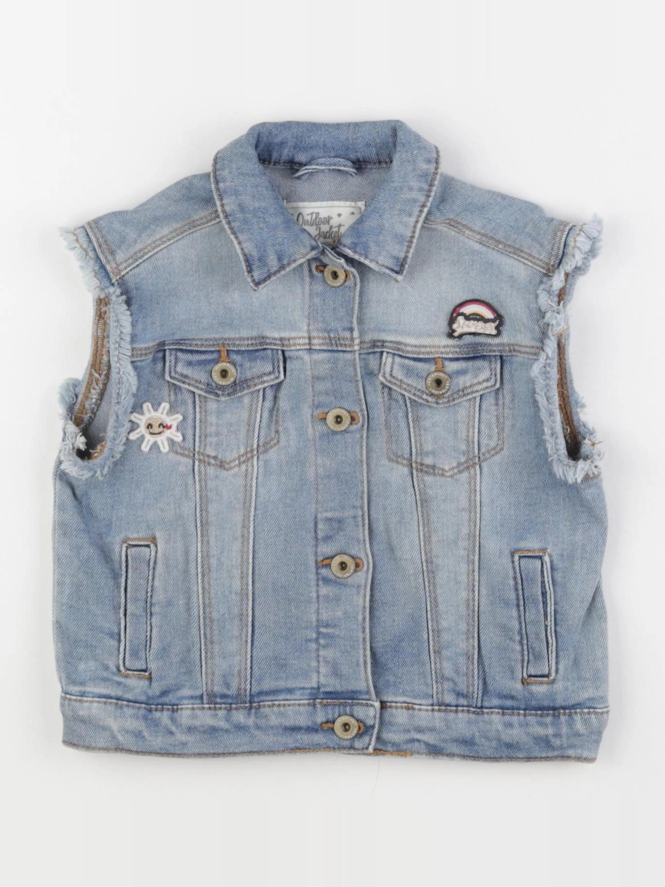 Vertbaudet - gilet bleu - 3 ans
