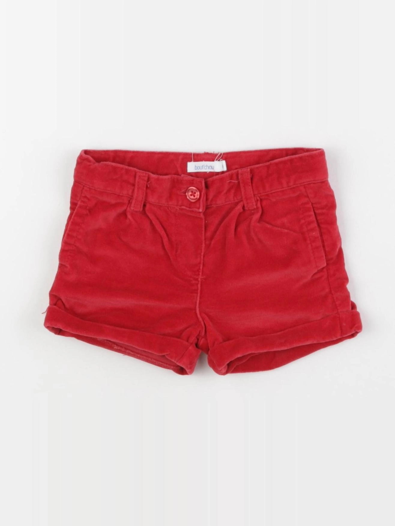 Boutchou - short rouge - 6 mois