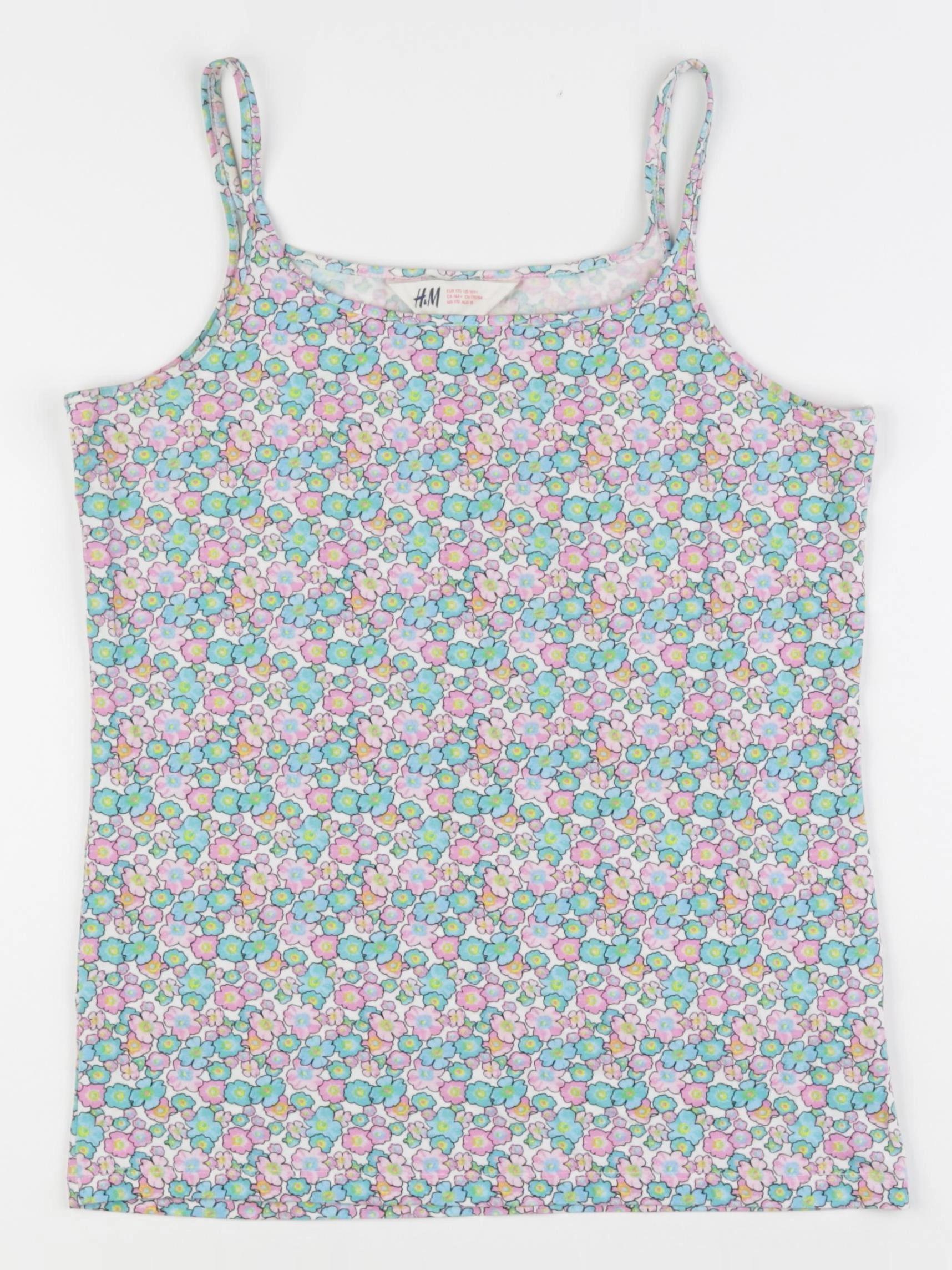 H&M - débardeur multicolore - 14/16 ans