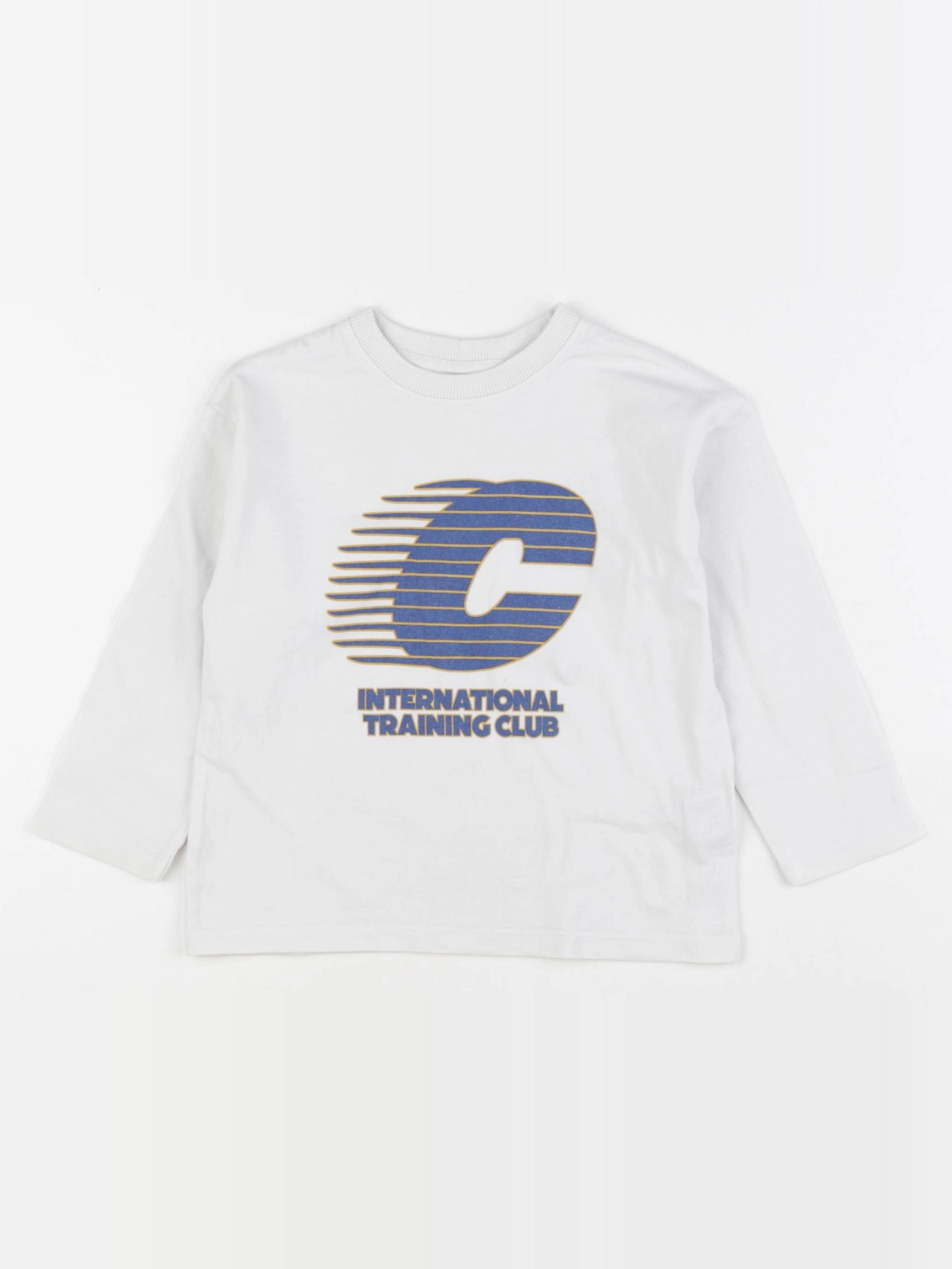 Zara - tee-shirt blanc - 2 ans