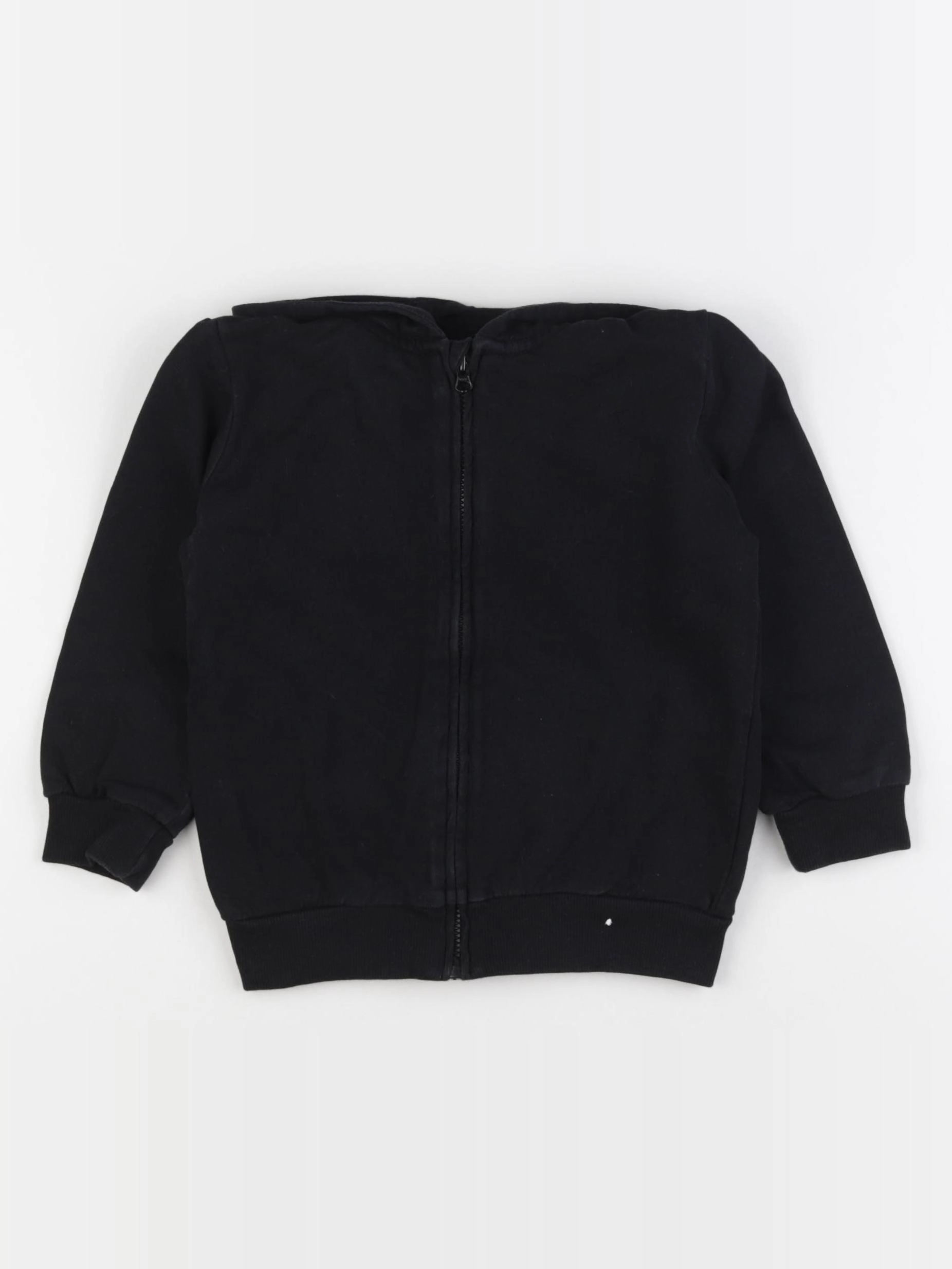 H&M - sweat noir - 18/24 mois