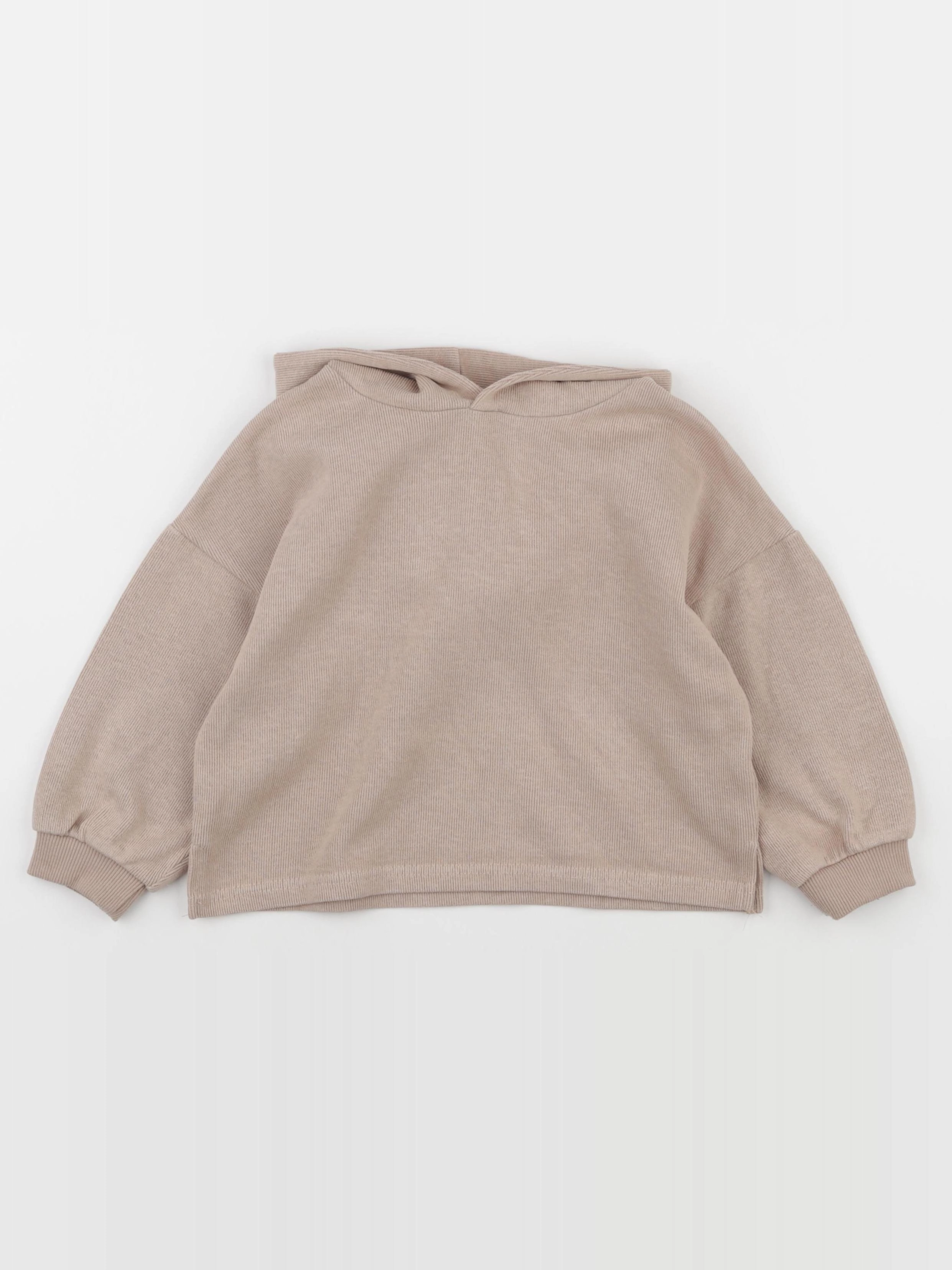 Gamin gamine - sweat beige - 2 ans