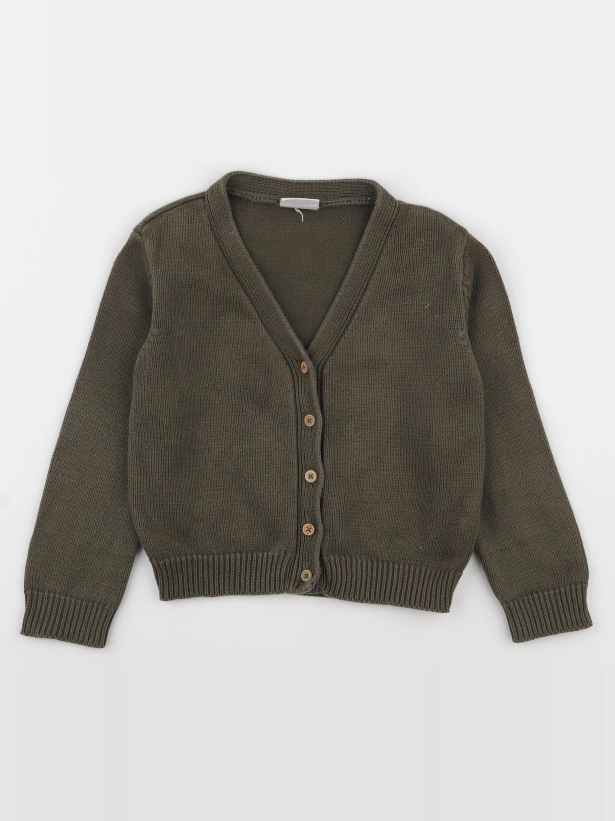 Lililotte - gilet vert - 12/18 mois