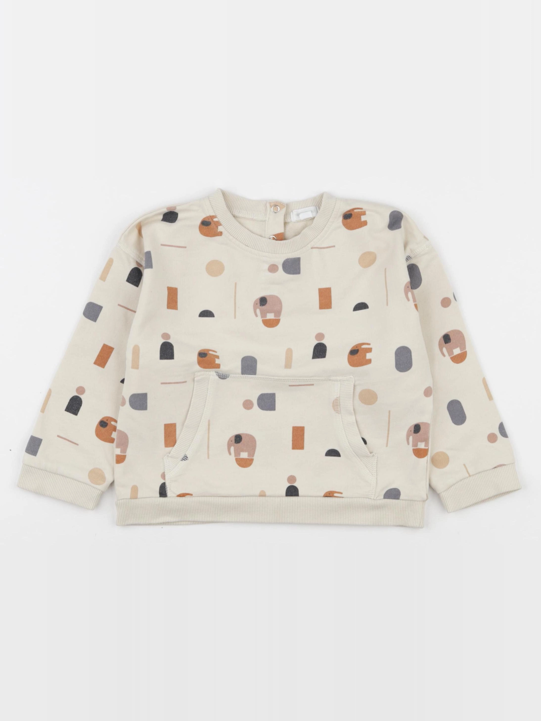 Vertbaudet - sweat multicolore - 36 mois
