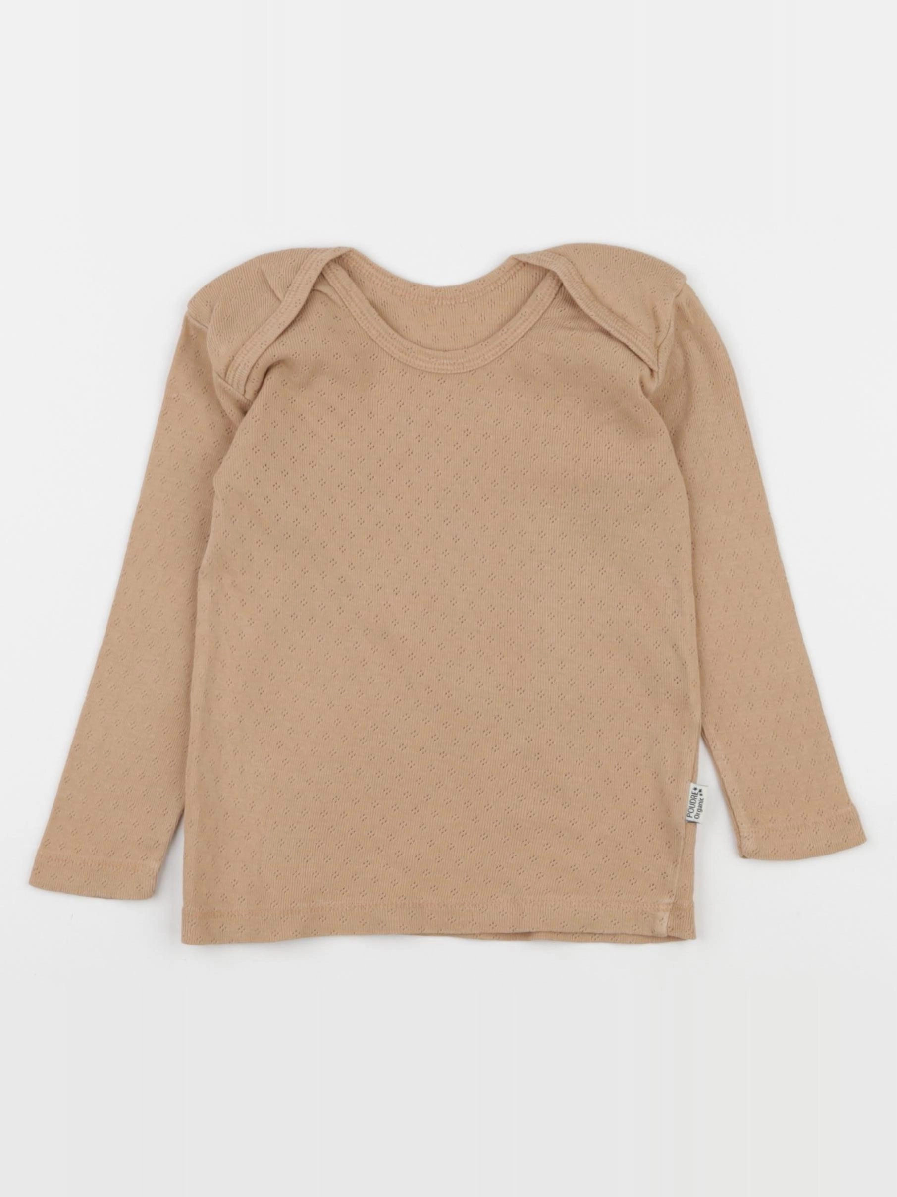 Poudre Organic - maillot de corps marron - 24 mois