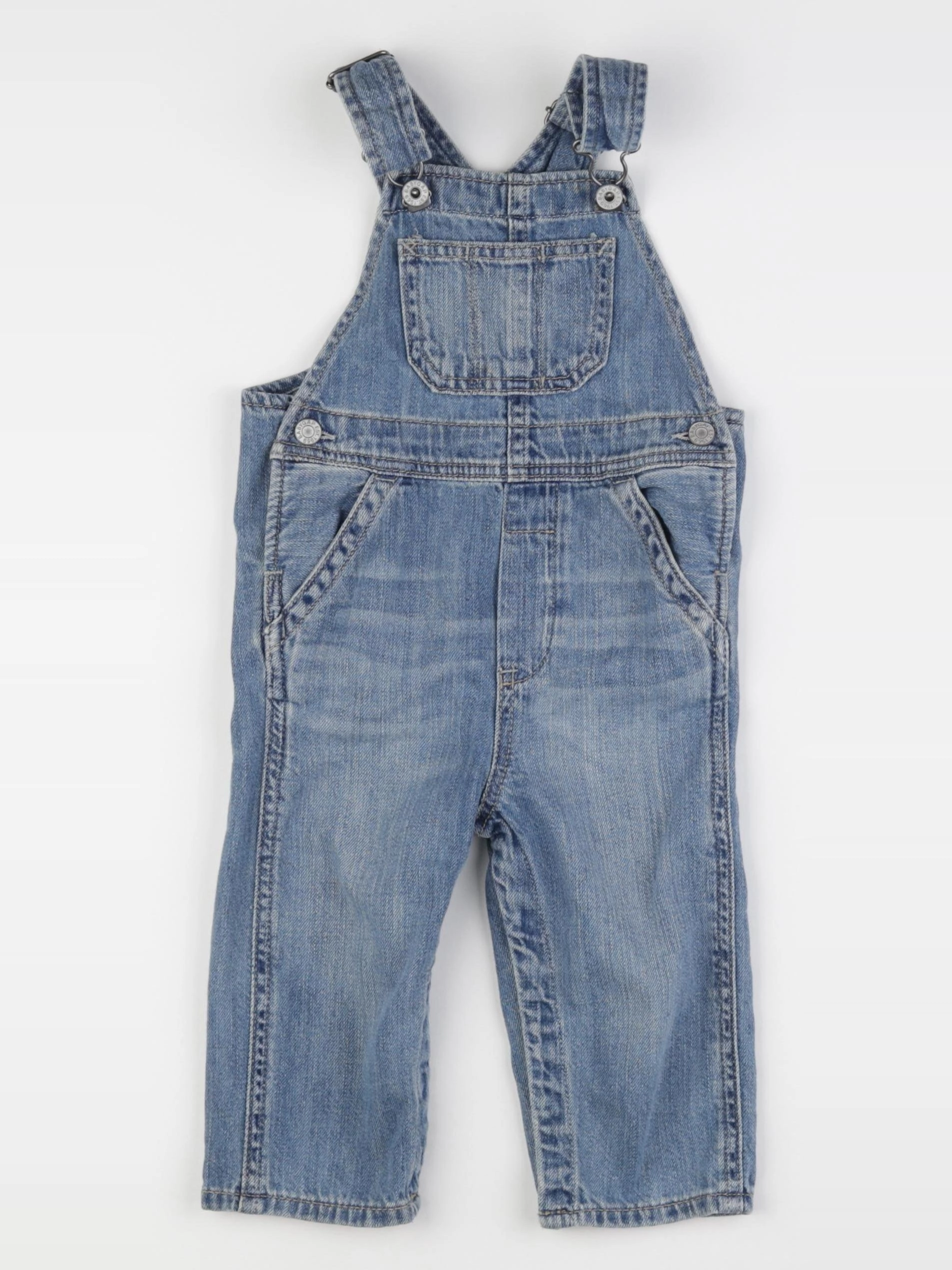GAP - salopette bleu - 12/18 mois