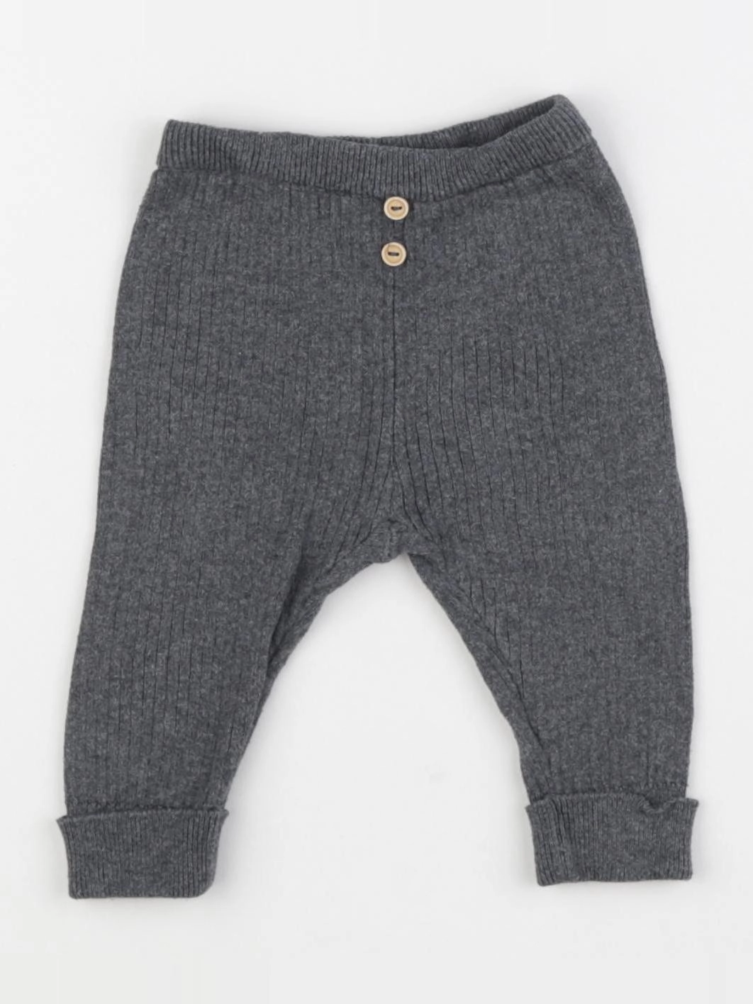 Zara - legging gris - 1/3 mois