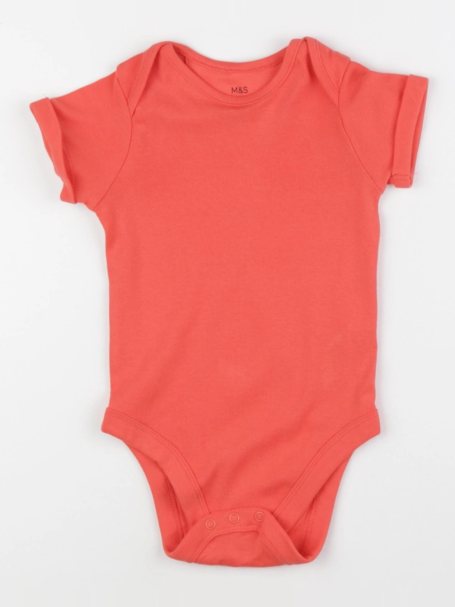 Marks & Spencer  - body rouge - 18/24 mois