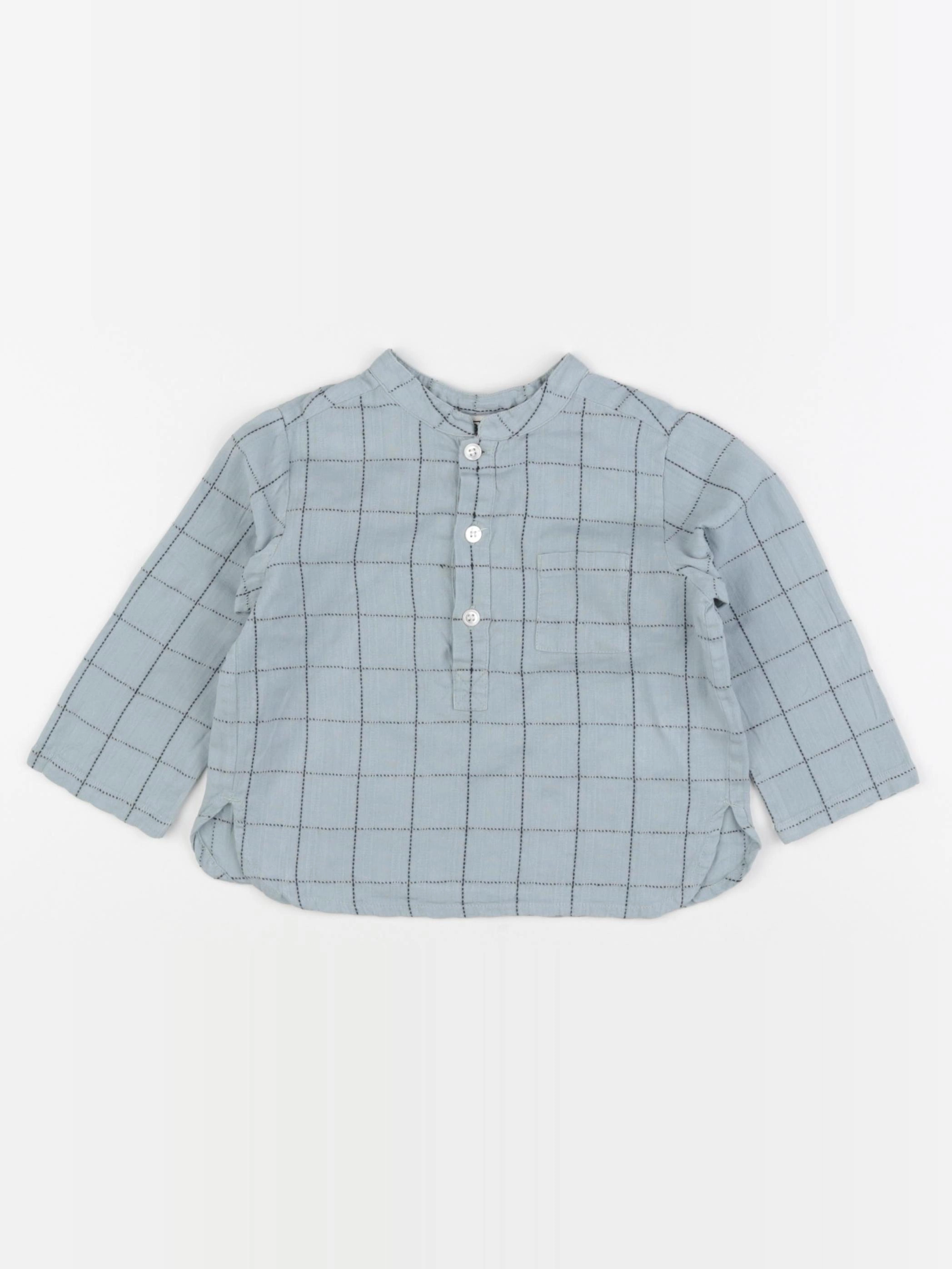 Bonton - chemise vert - 18 mois