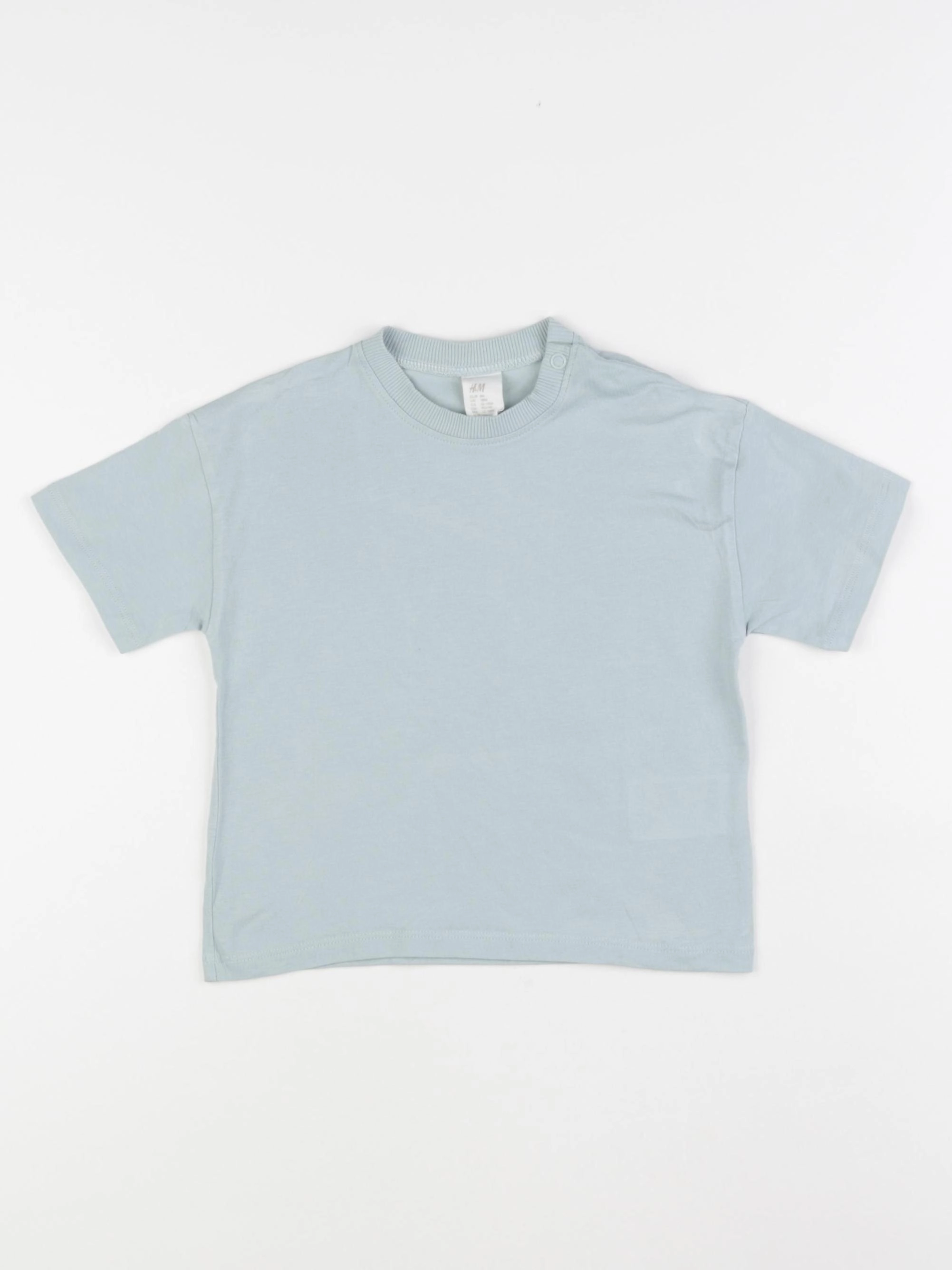 H&M - tee-shirt vert - 12/18 mois