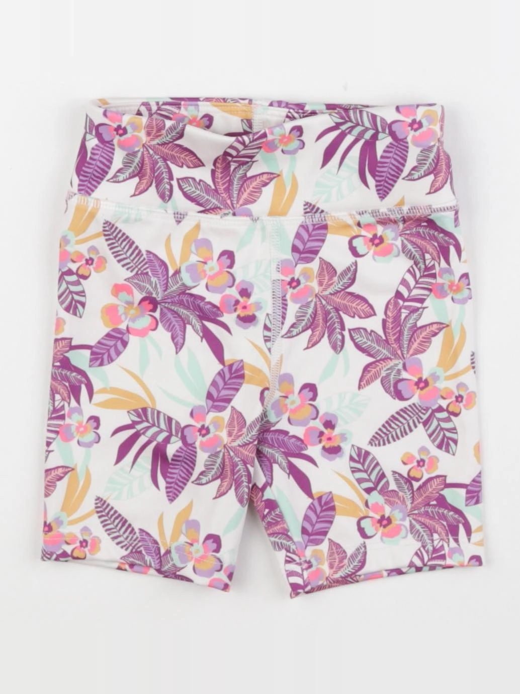Vertbaudet - legging court violet - 3 ans