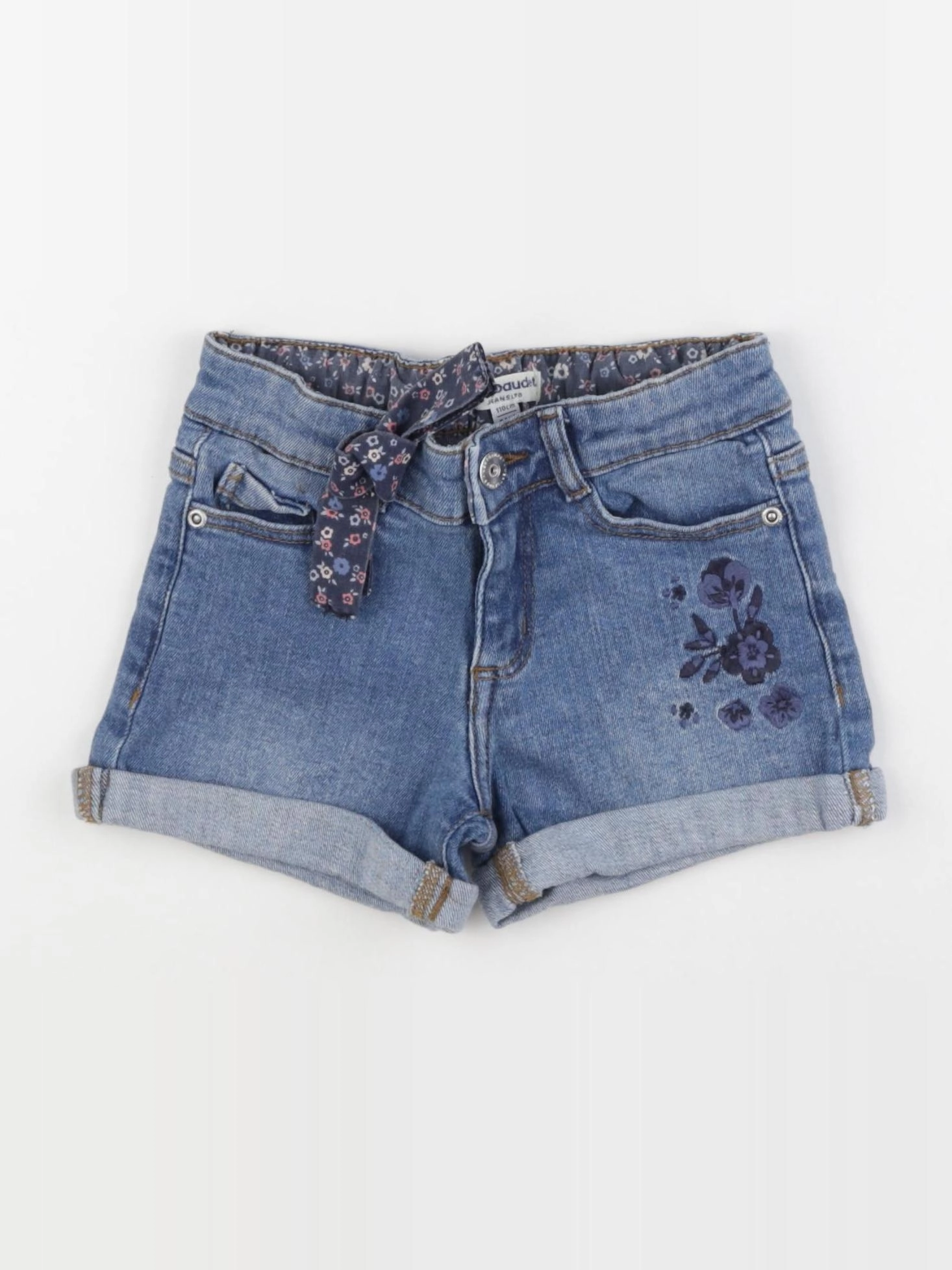 Vertbaudet - short bleu - 5 ans