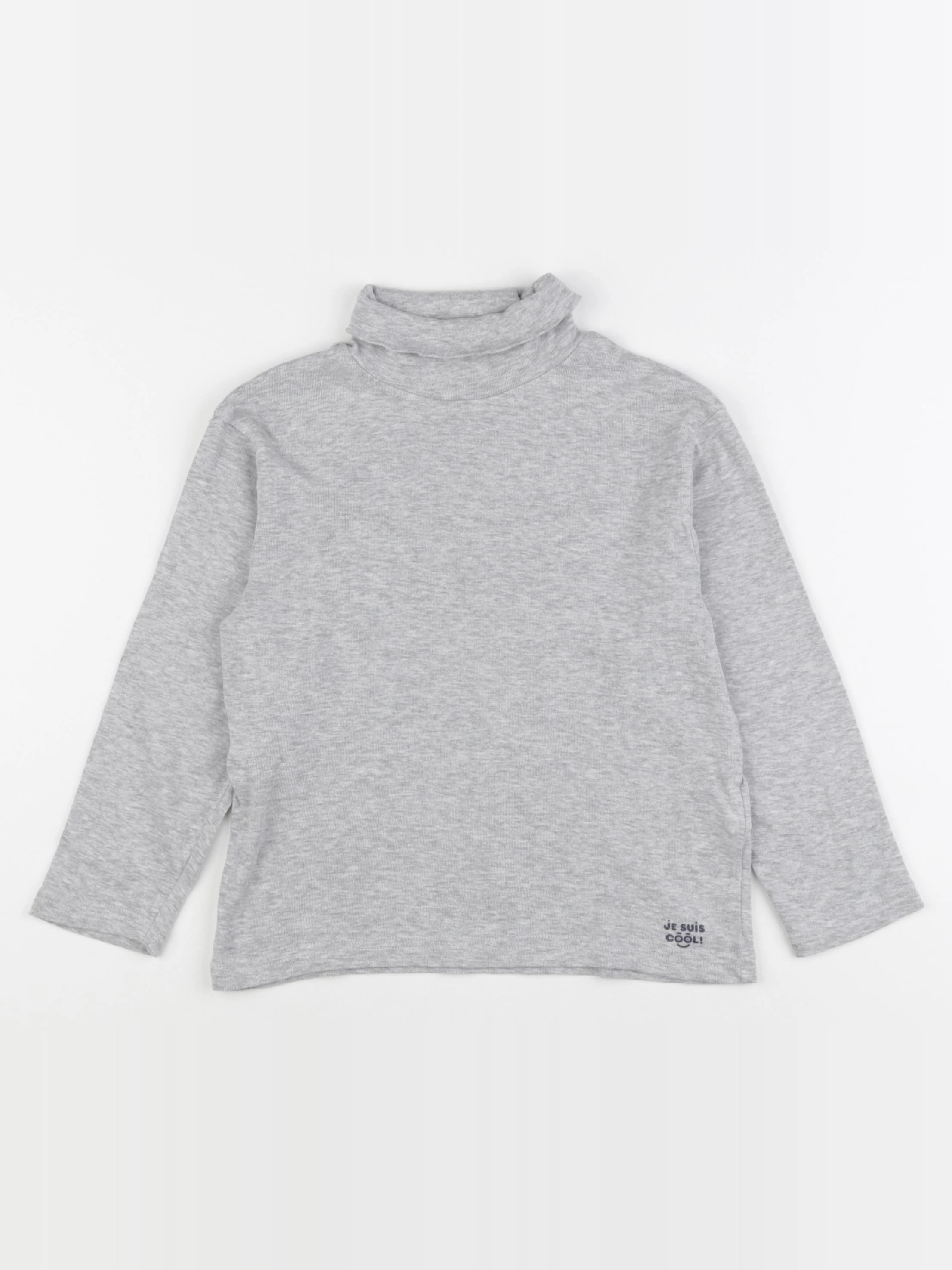 Vertbaudet - sous-pull gris - 6 ans