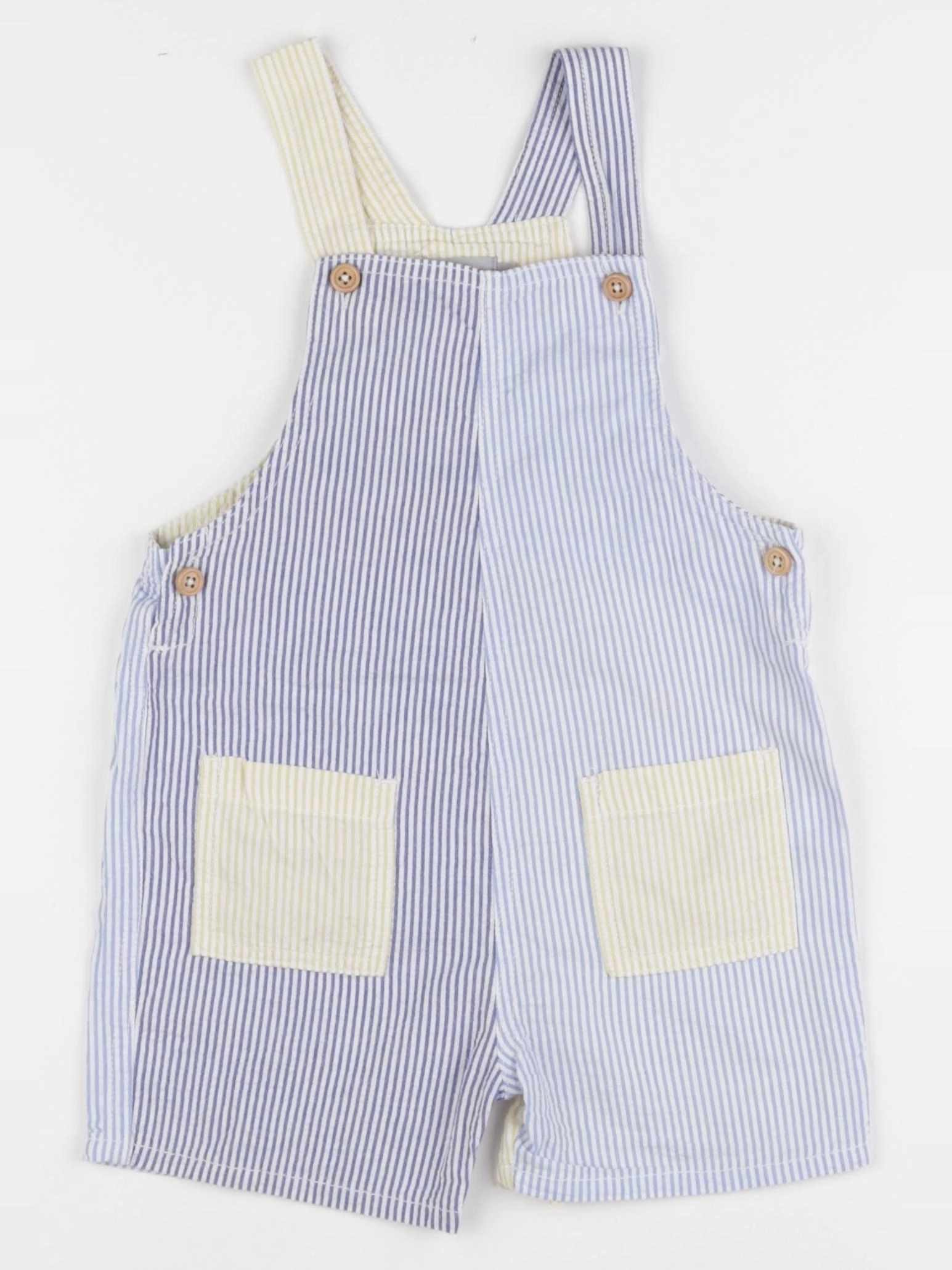 Boutchou - salopette jaune, bleu - 36 mois