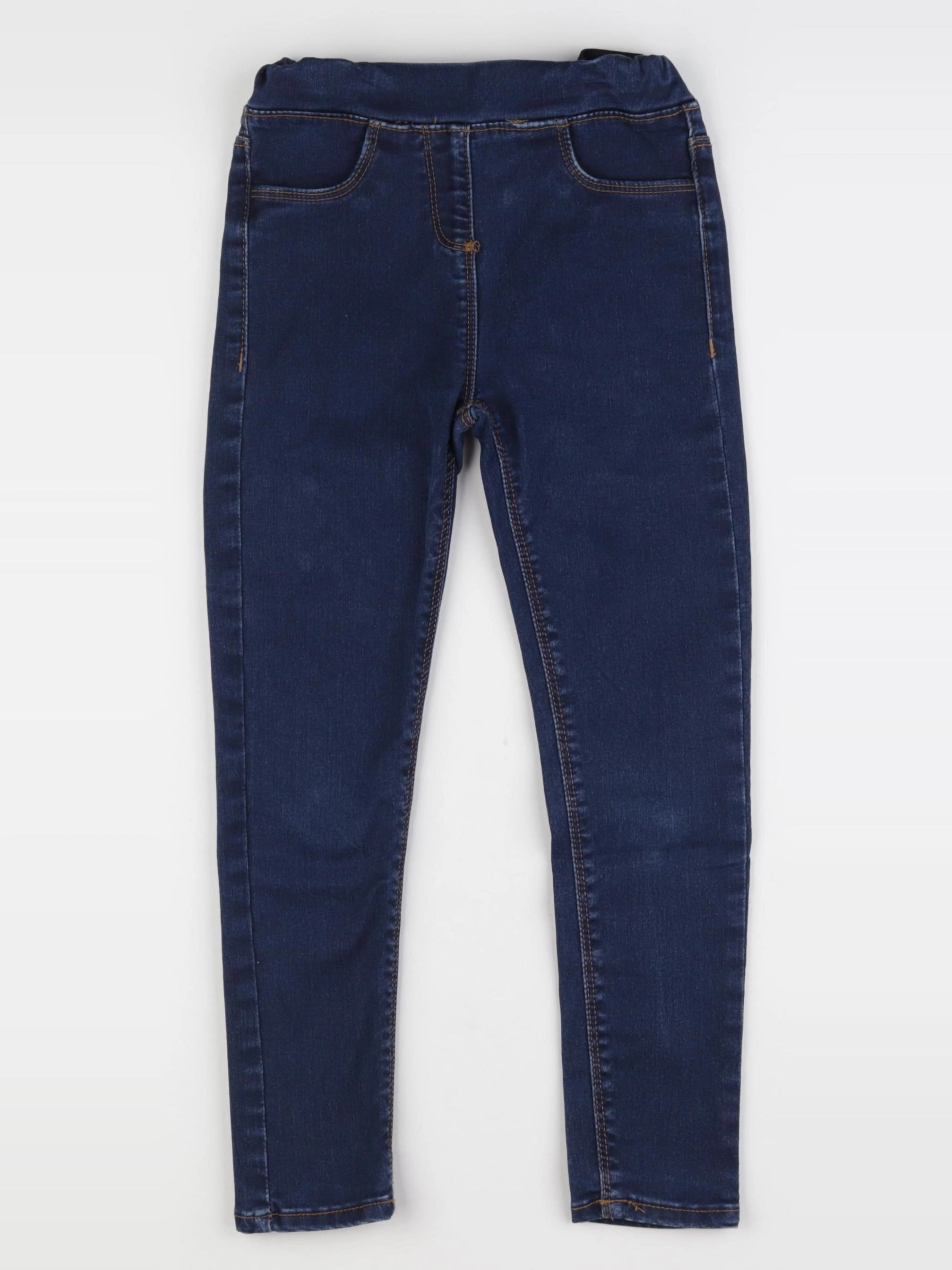 Vertbaudet - jegging bleu - 7 ans