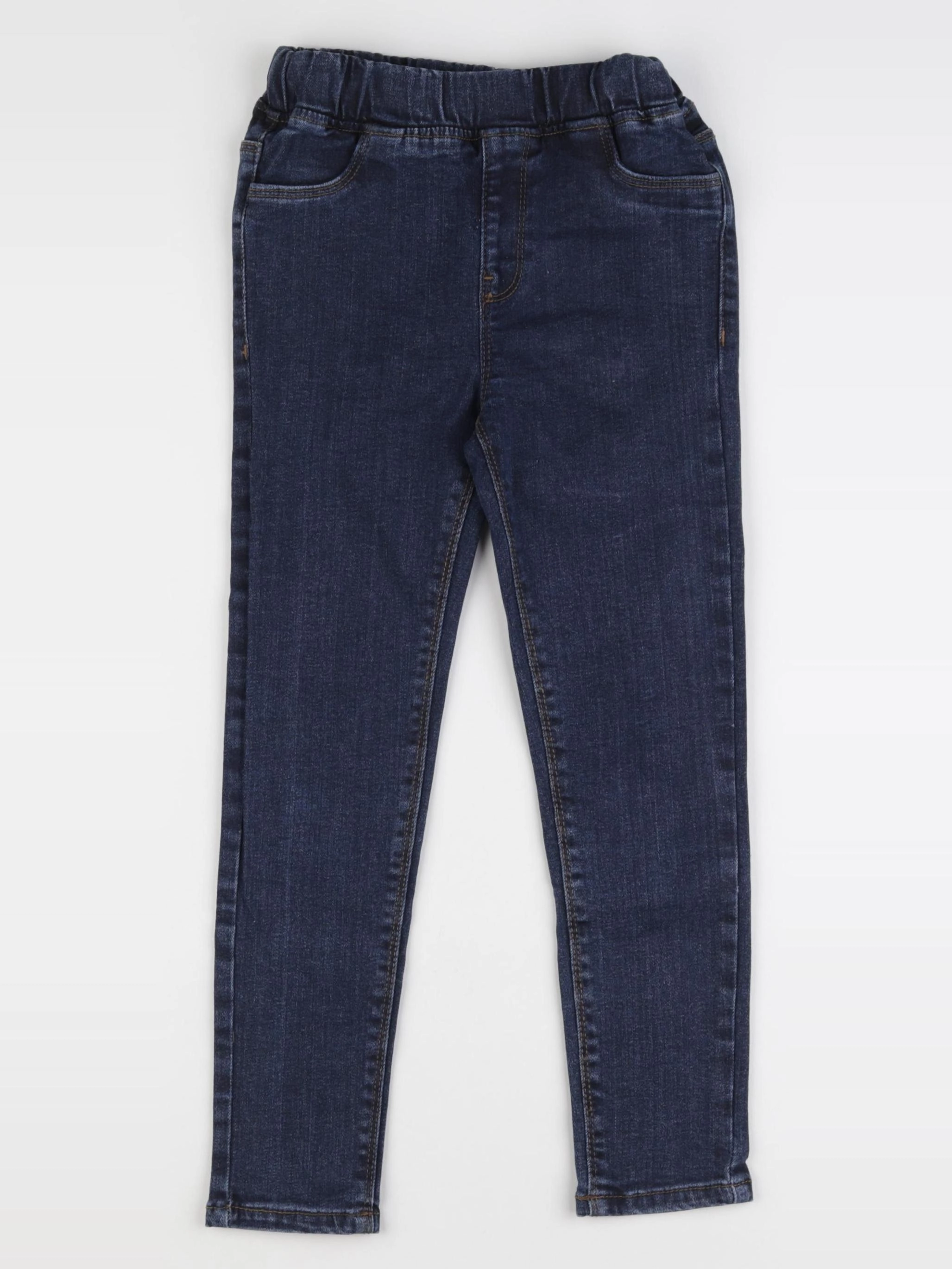 Vertbaudet - jegging bleu - 7 ans