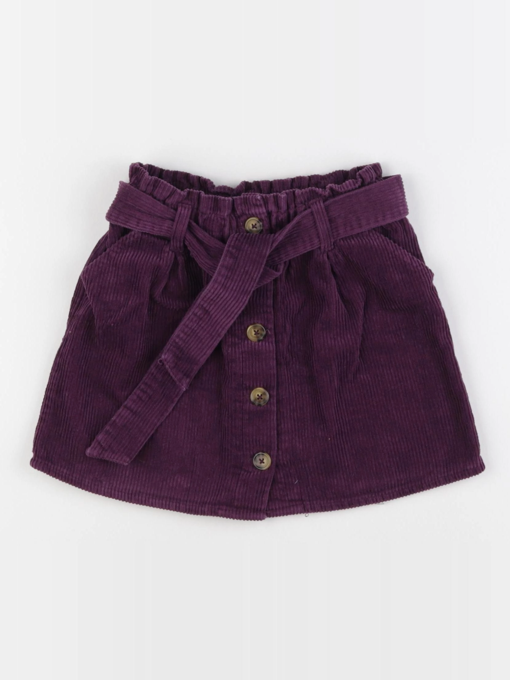 Vertbaudet - jupe violet - 6 ans