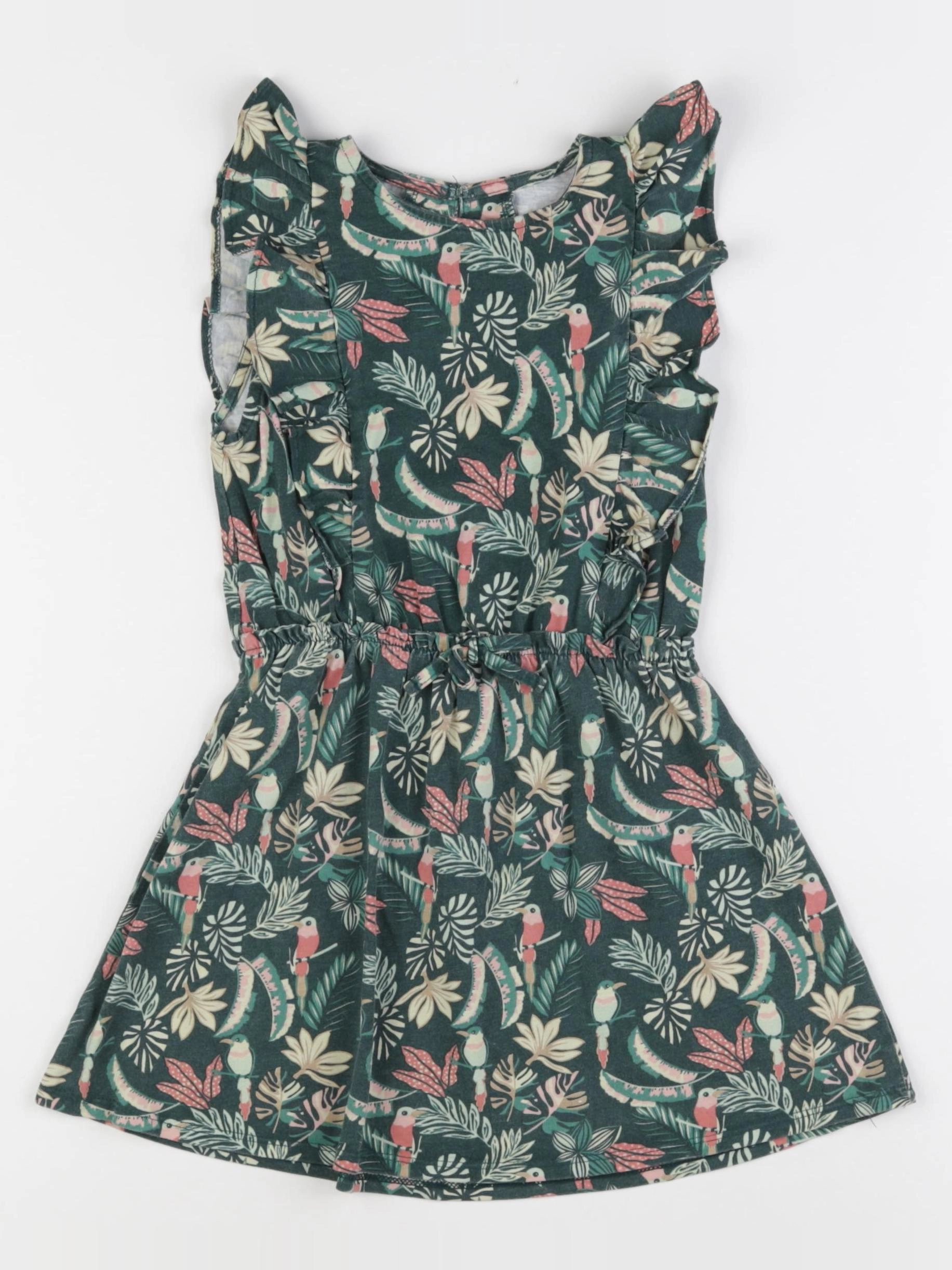 Vertbaudet - robe multicolore - 5 ans