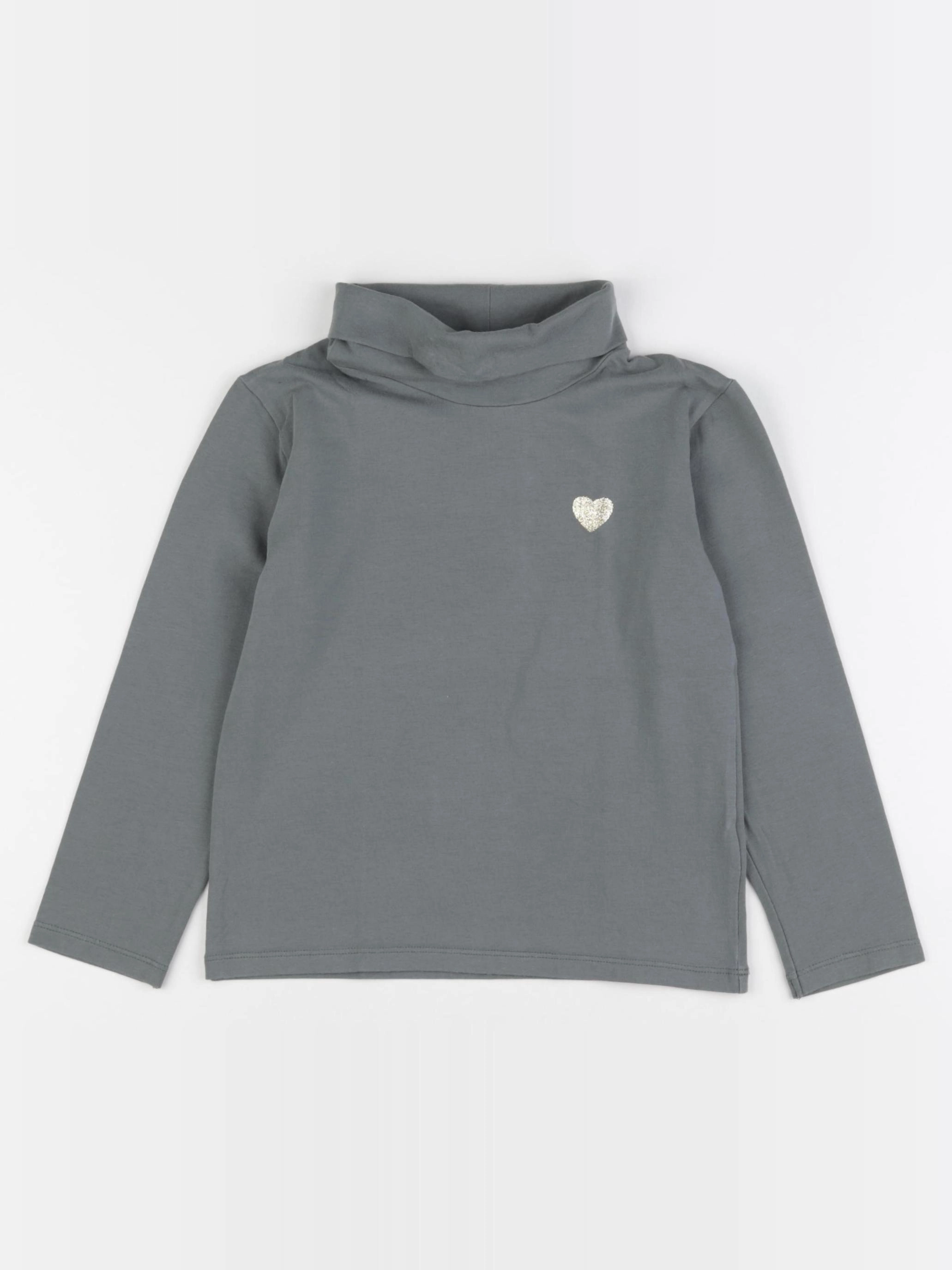 Vertbaudet - sous-pull vert - 6 ans