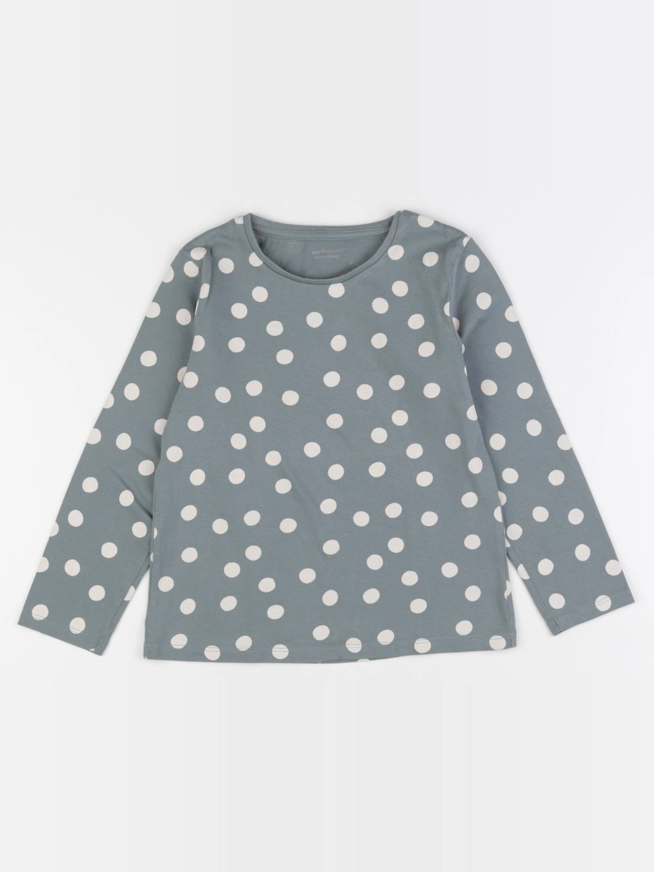 Vertbaudet - tee-shirt bleu - 6 ans