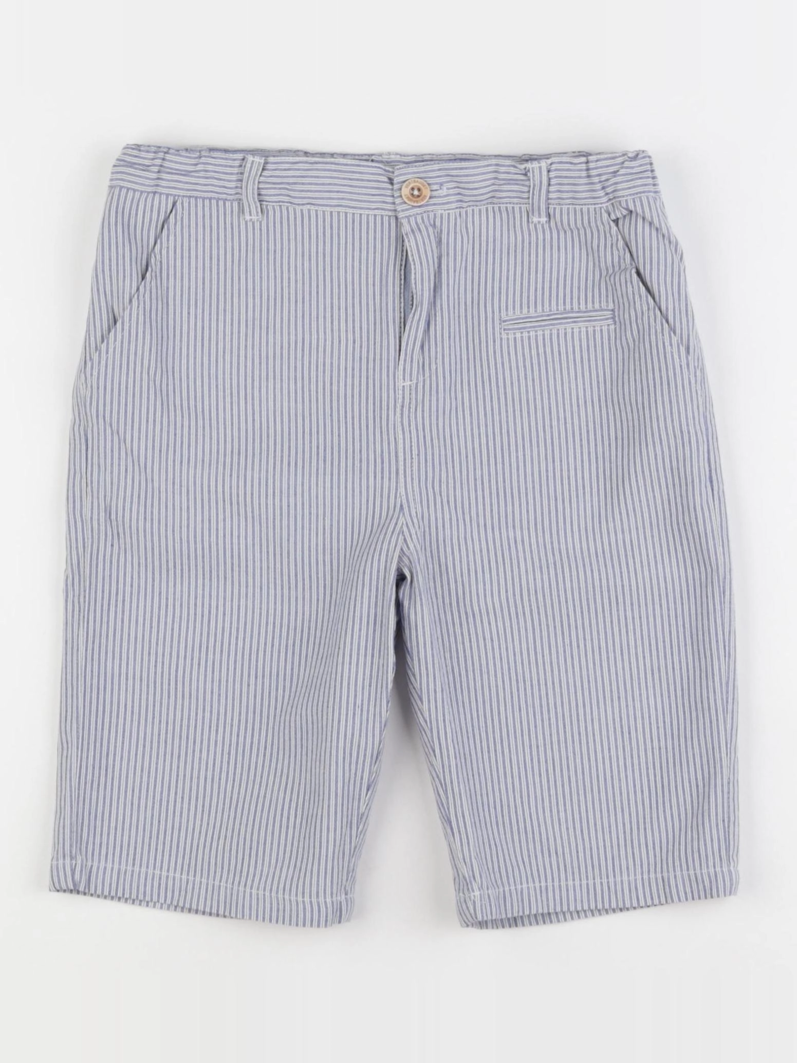 Vertbaudet - short bleu - 8 ans