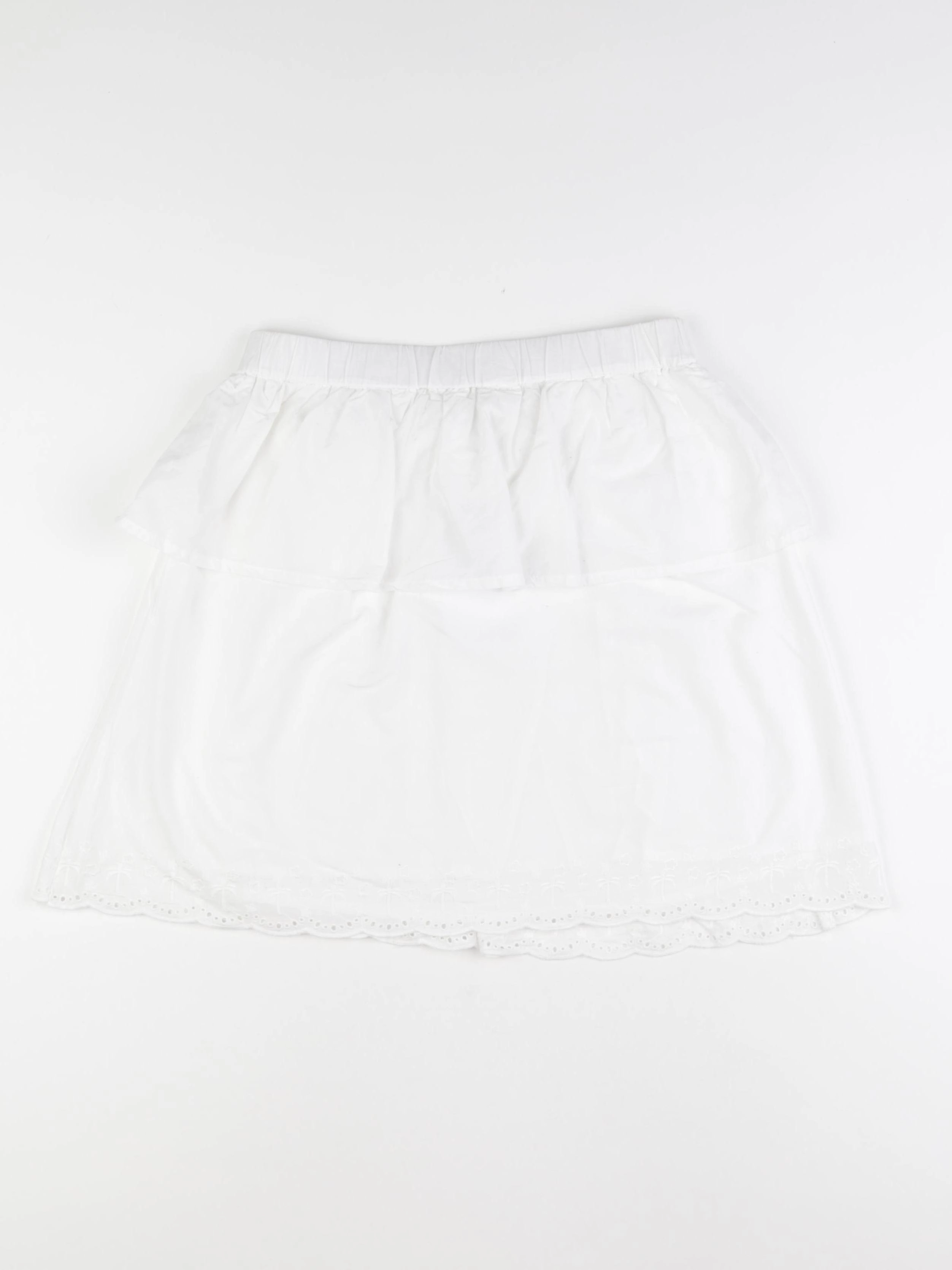 Vertbaudet - jupe blanc - 14 ans