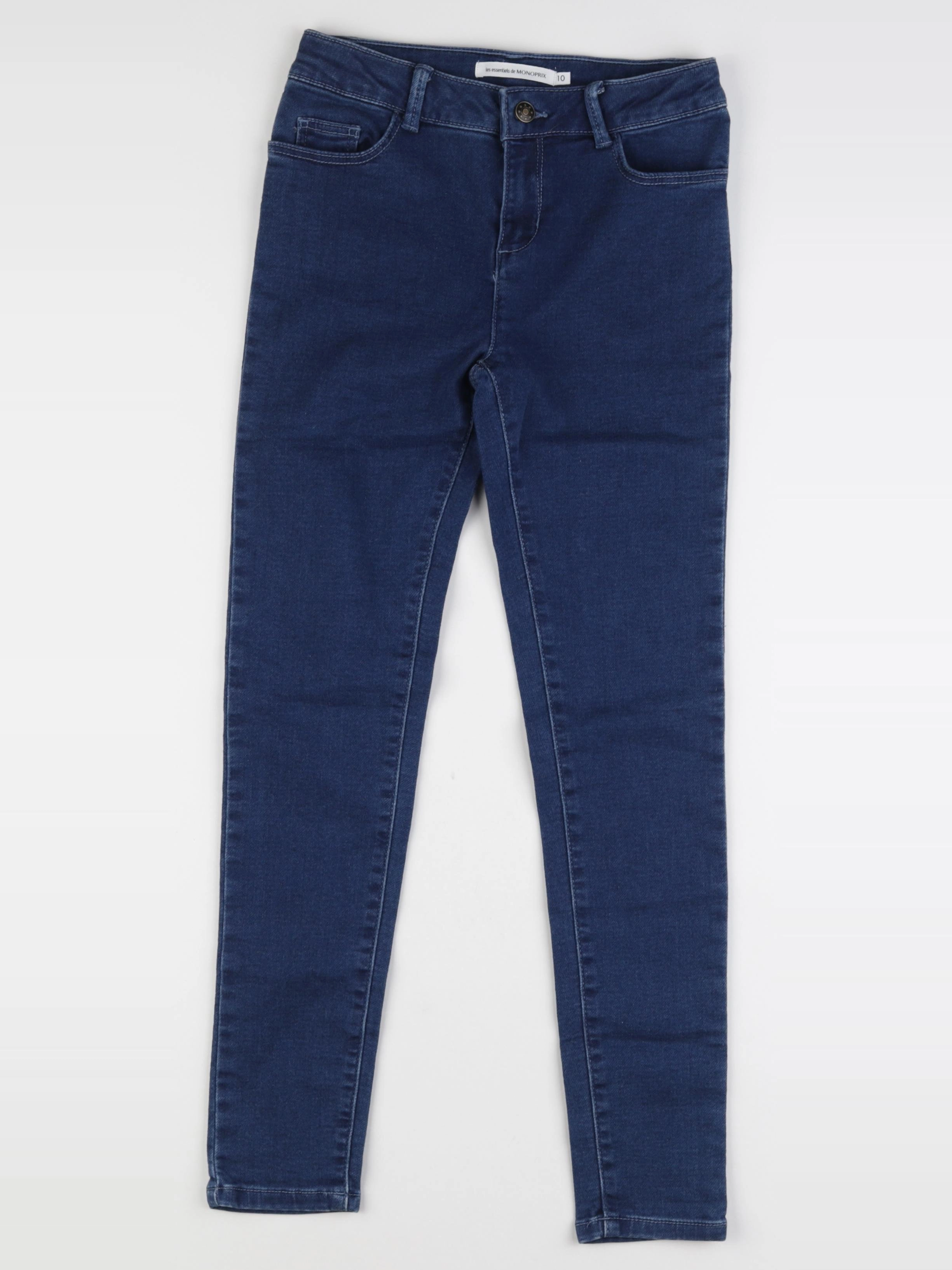 Monoprix - jean bleu - 10 ans