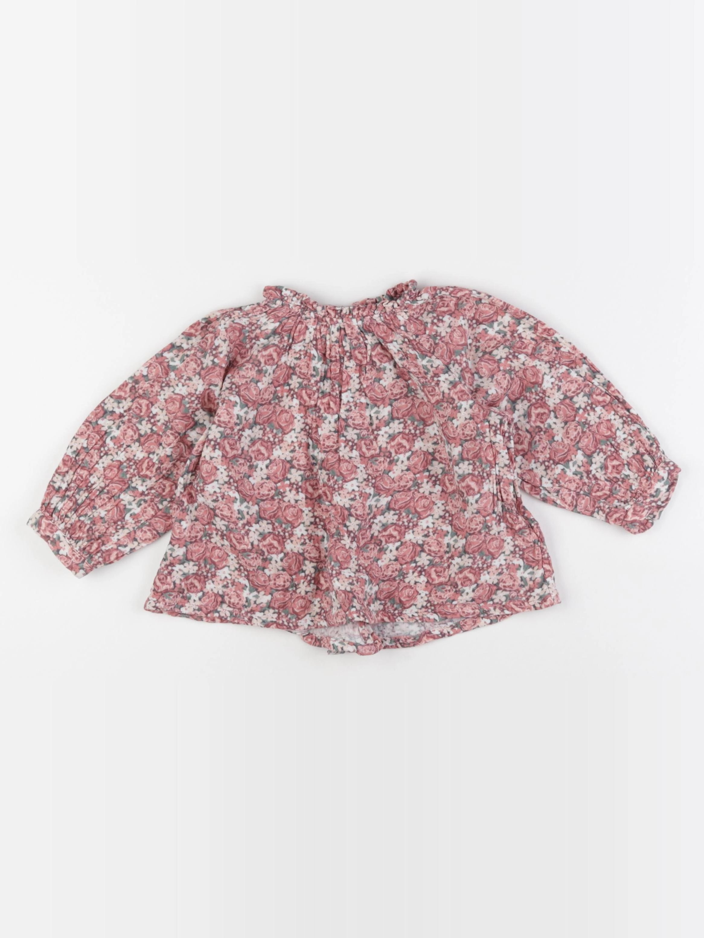 Vertbaudet - blouse multicolore - 18 mois