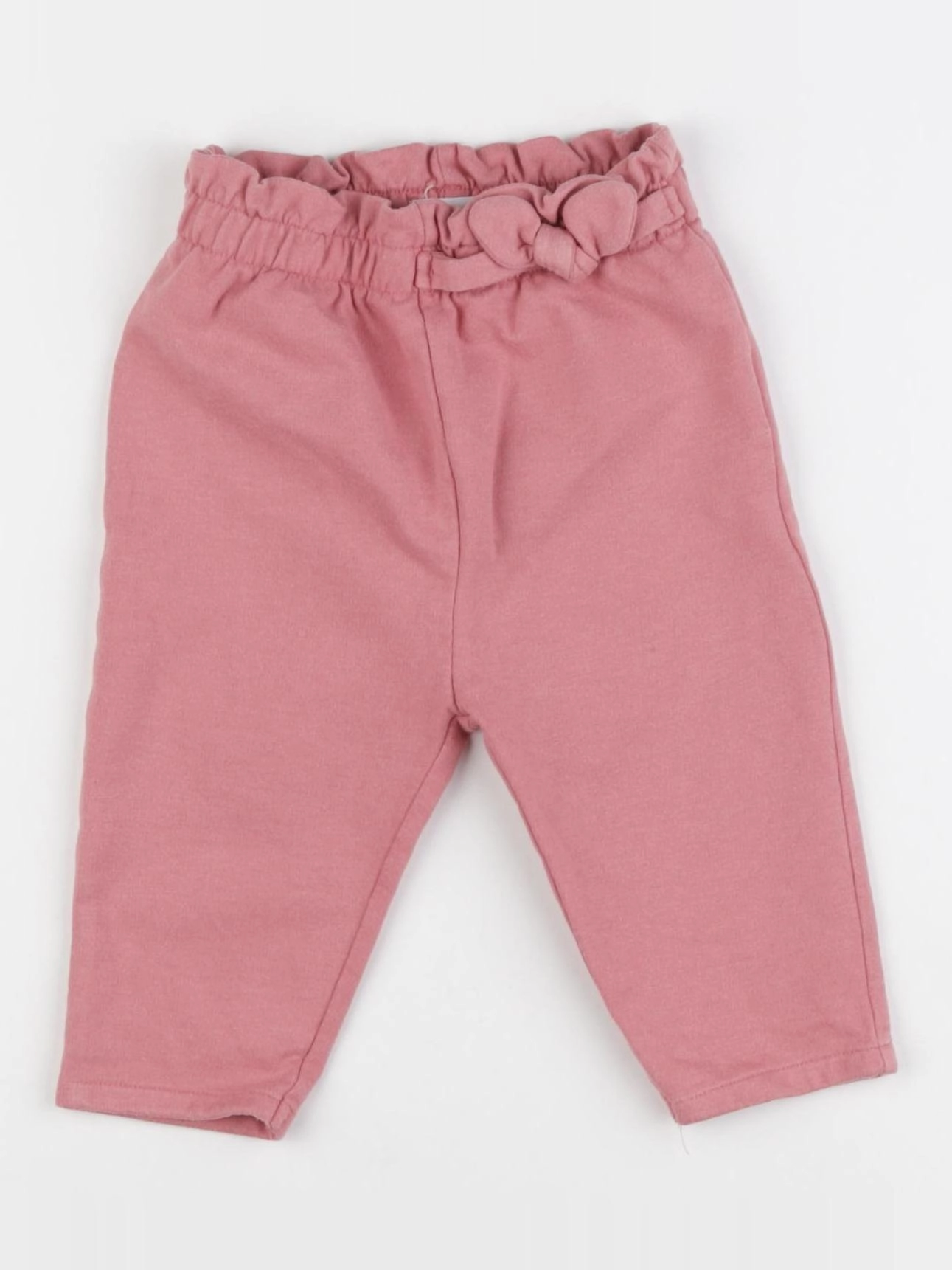 Vertbaudet - pantalon rose - 9 mois
