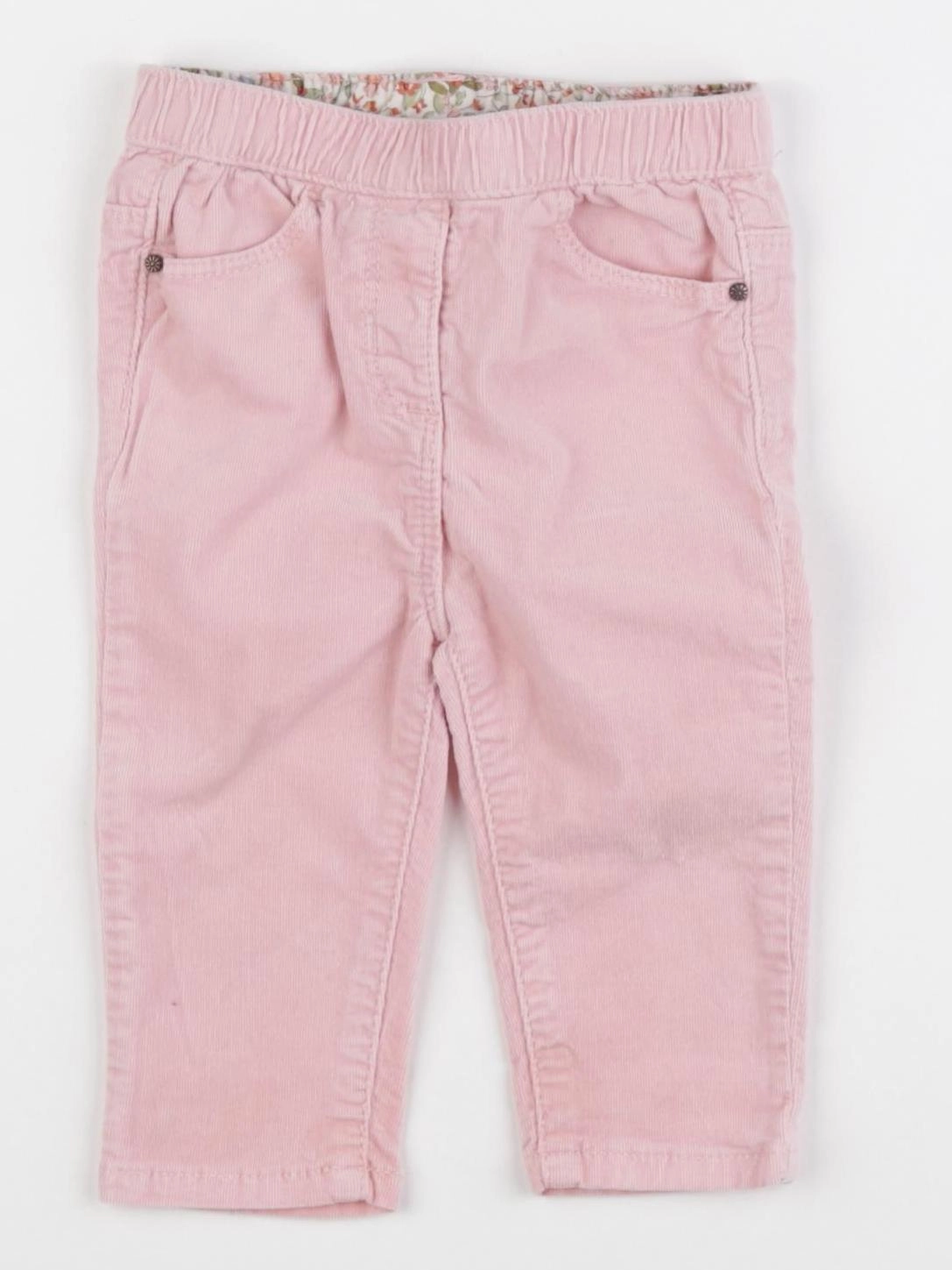 Cyrillus - pantalon rose - 12 mois