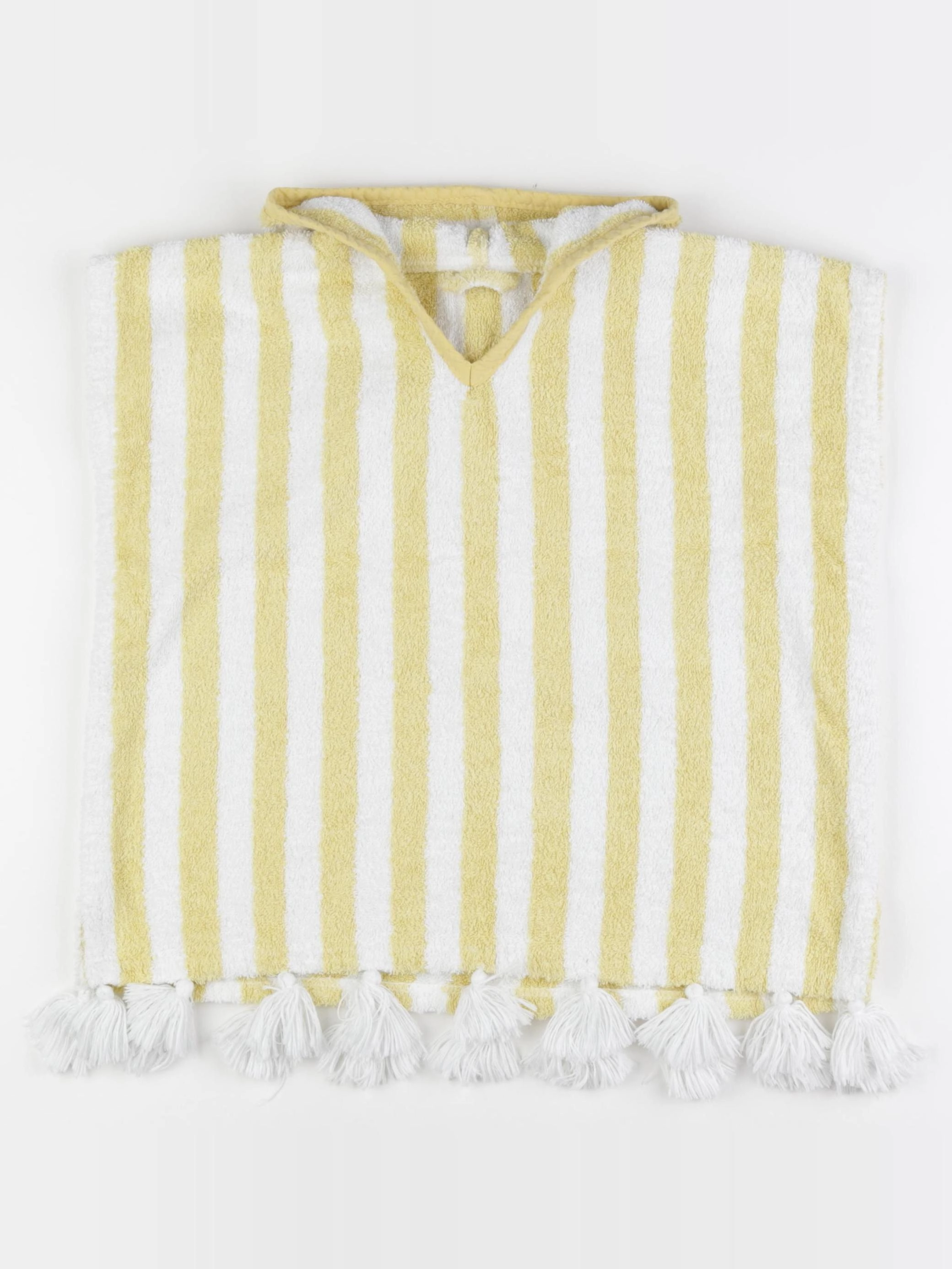 Vertbaudet - cape de bain jaune - 12/18 mois