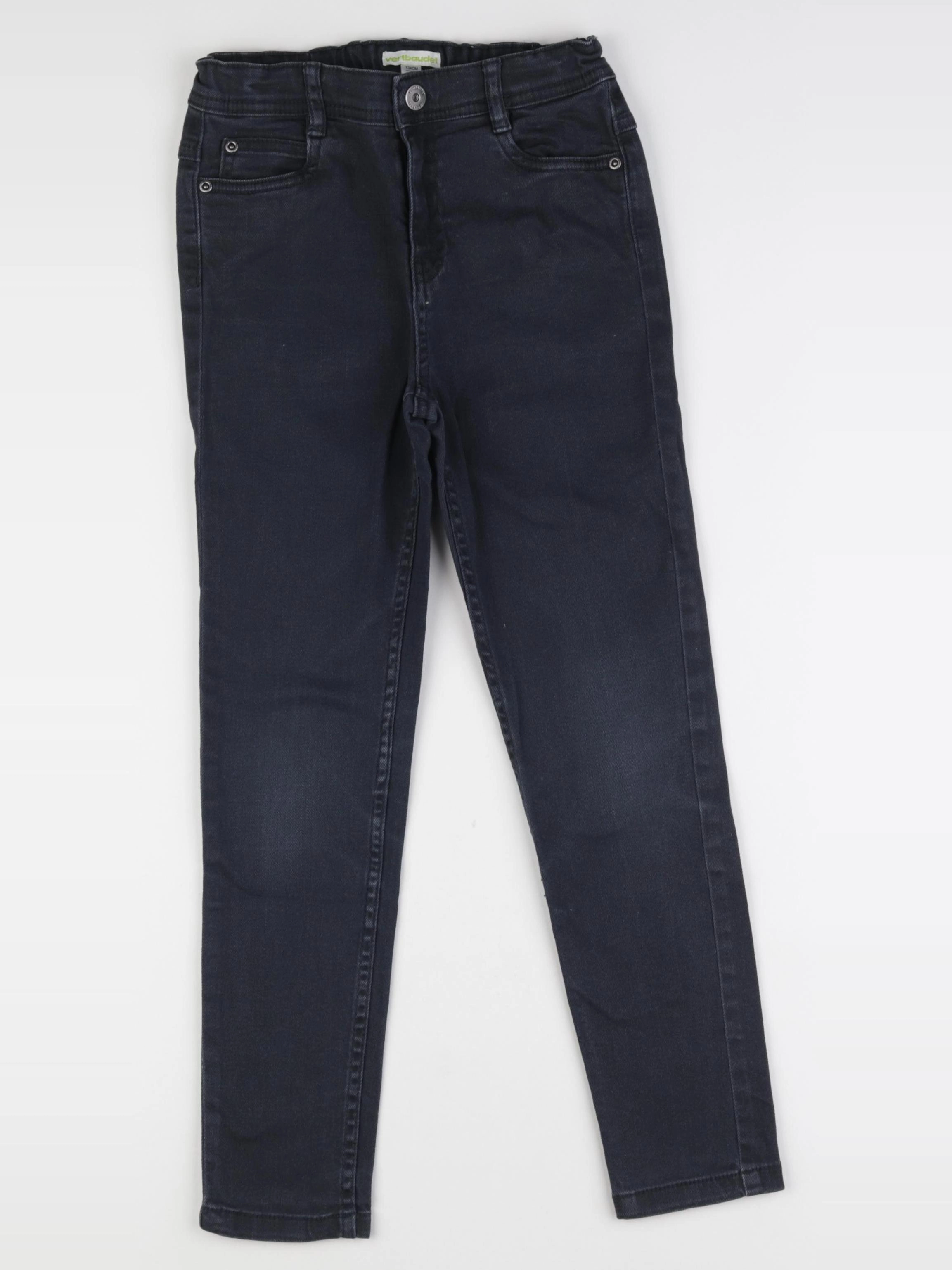 Vertbaudet - jean noir - 9 ans