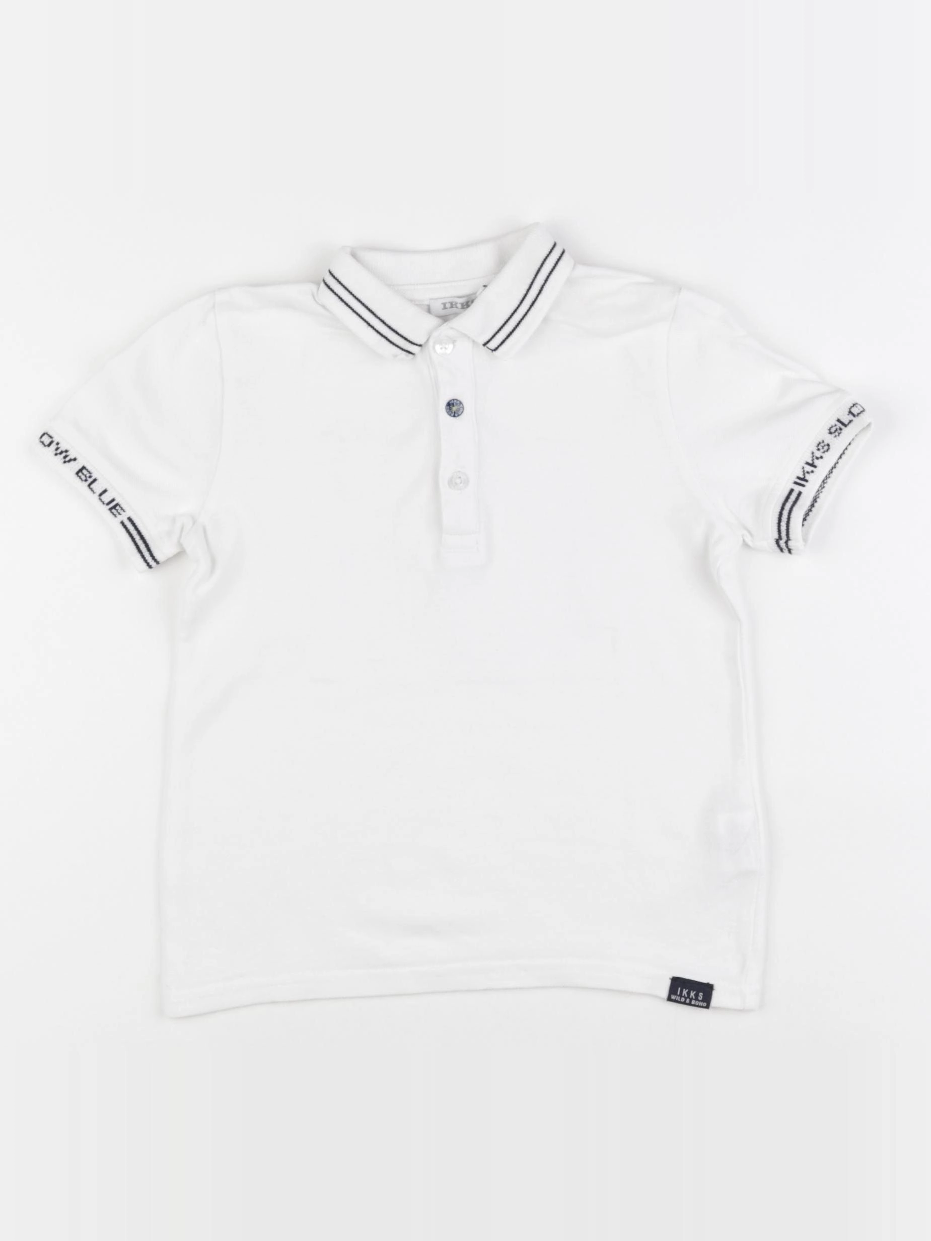 IKKS - polo blanc - 3 ans